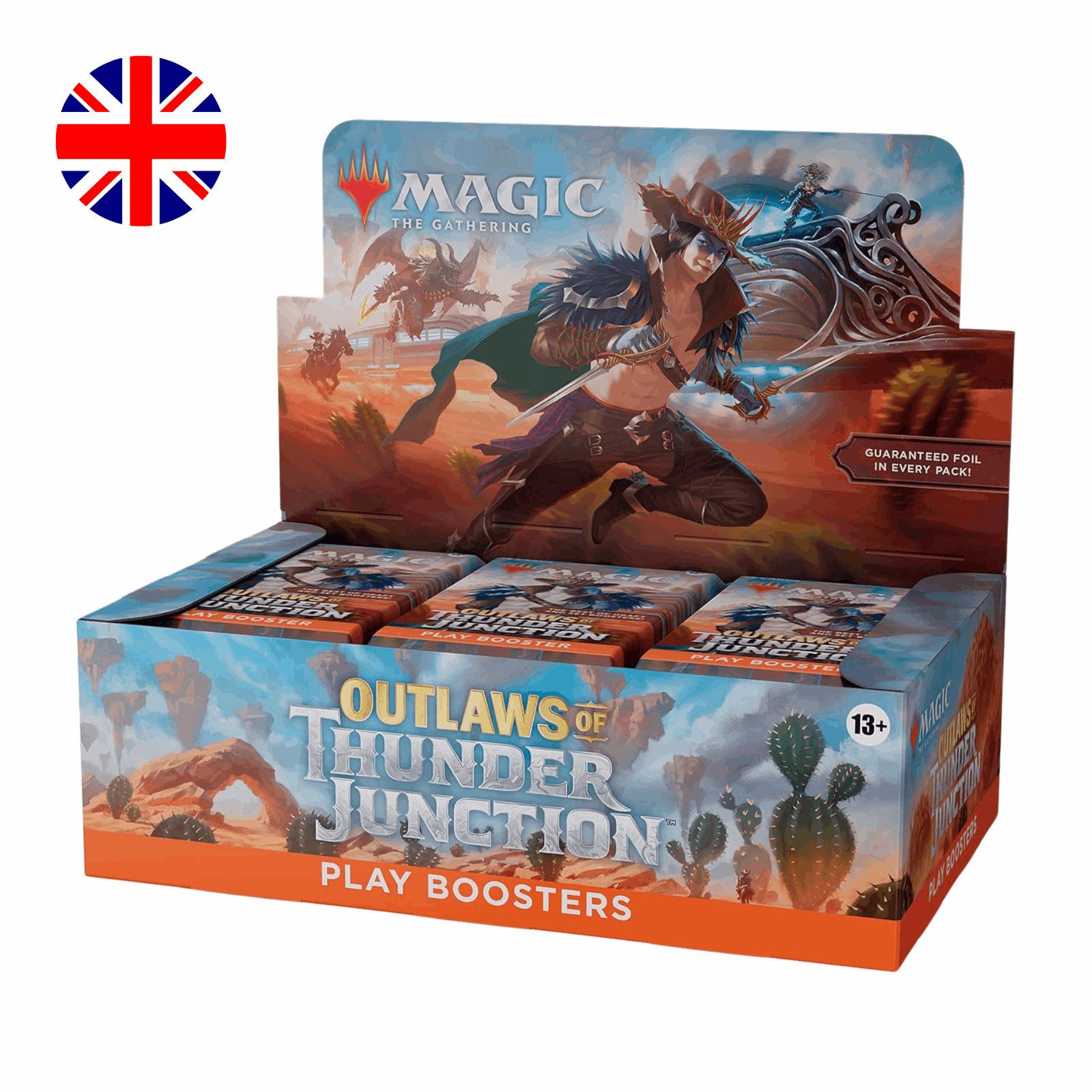 Magic the Gathering Sammelkarte Outlaws of Thunder Junction Play Booster Display Englisch