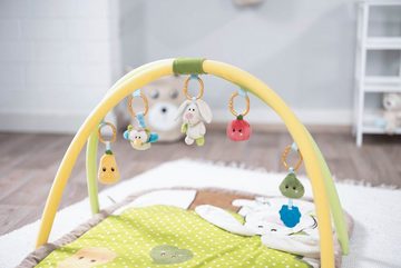 Nici Baby Gym My First NICI Kollektion, 3-D Activity-Decke, mit Spielkissen Hase und Eule