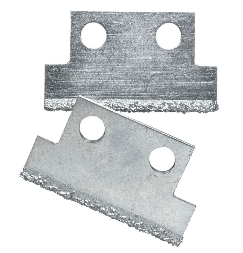 Connex Fliesenbohrer Ersatzklingen 2 Stück für Fliesenfugenreiniger