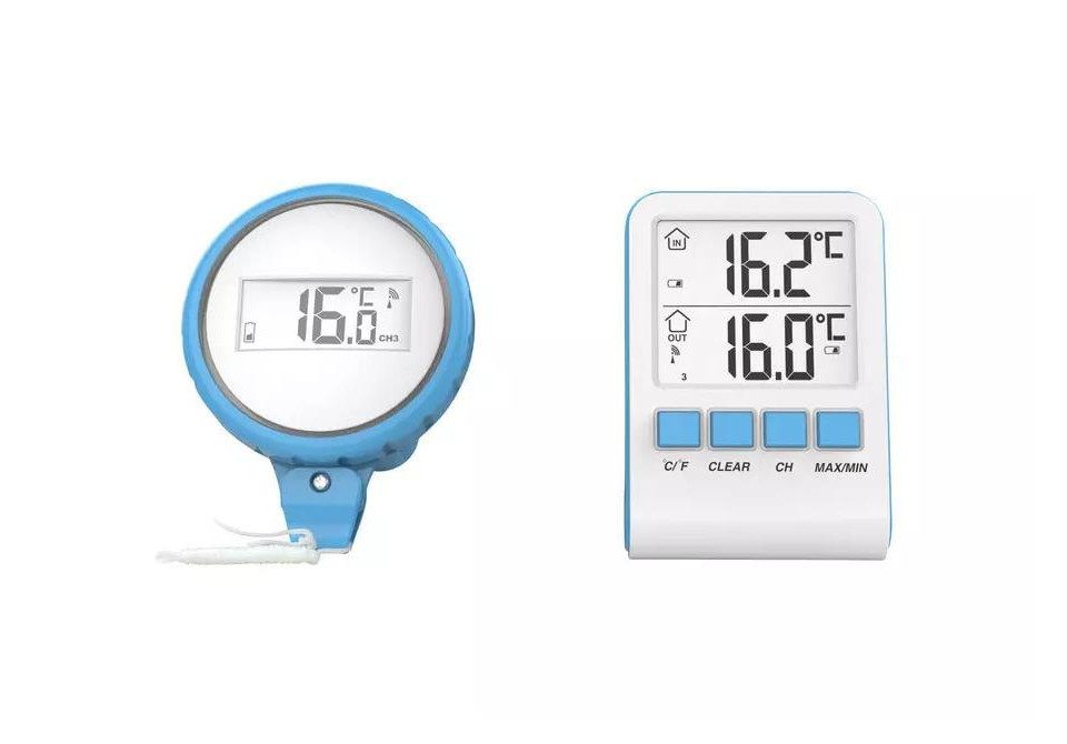 Schwimmthermometer Steinbach Wireless Pool-Thermometer mehrfarbig