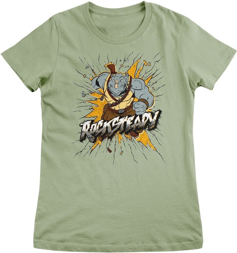 Teenage Mutant Ninja Turtles T-Shirt TMNT - Rocksteady Girly Tee