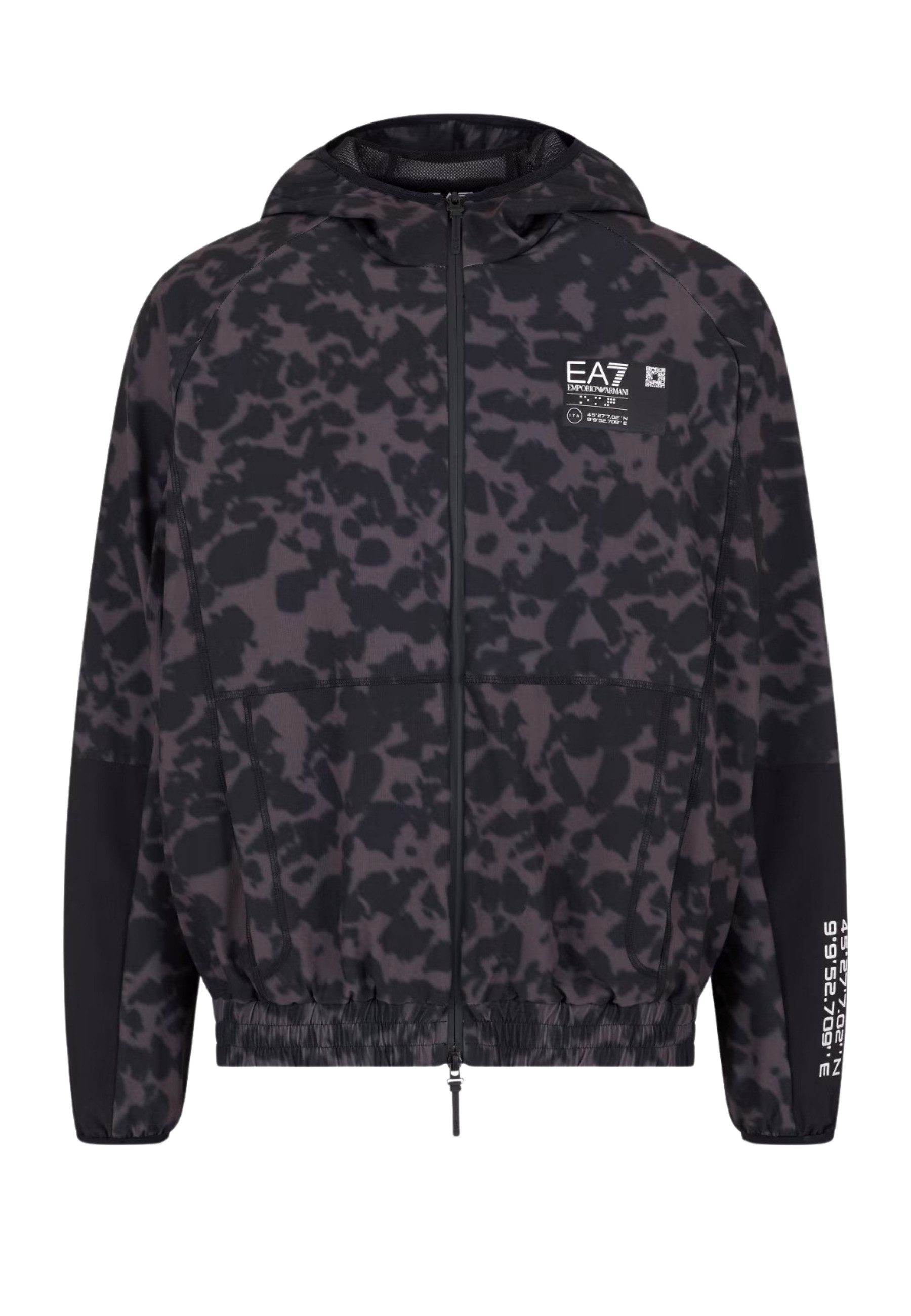 Emporio Armani Regenjacke Jacke Visibility Kapuzenjacke (1-St)