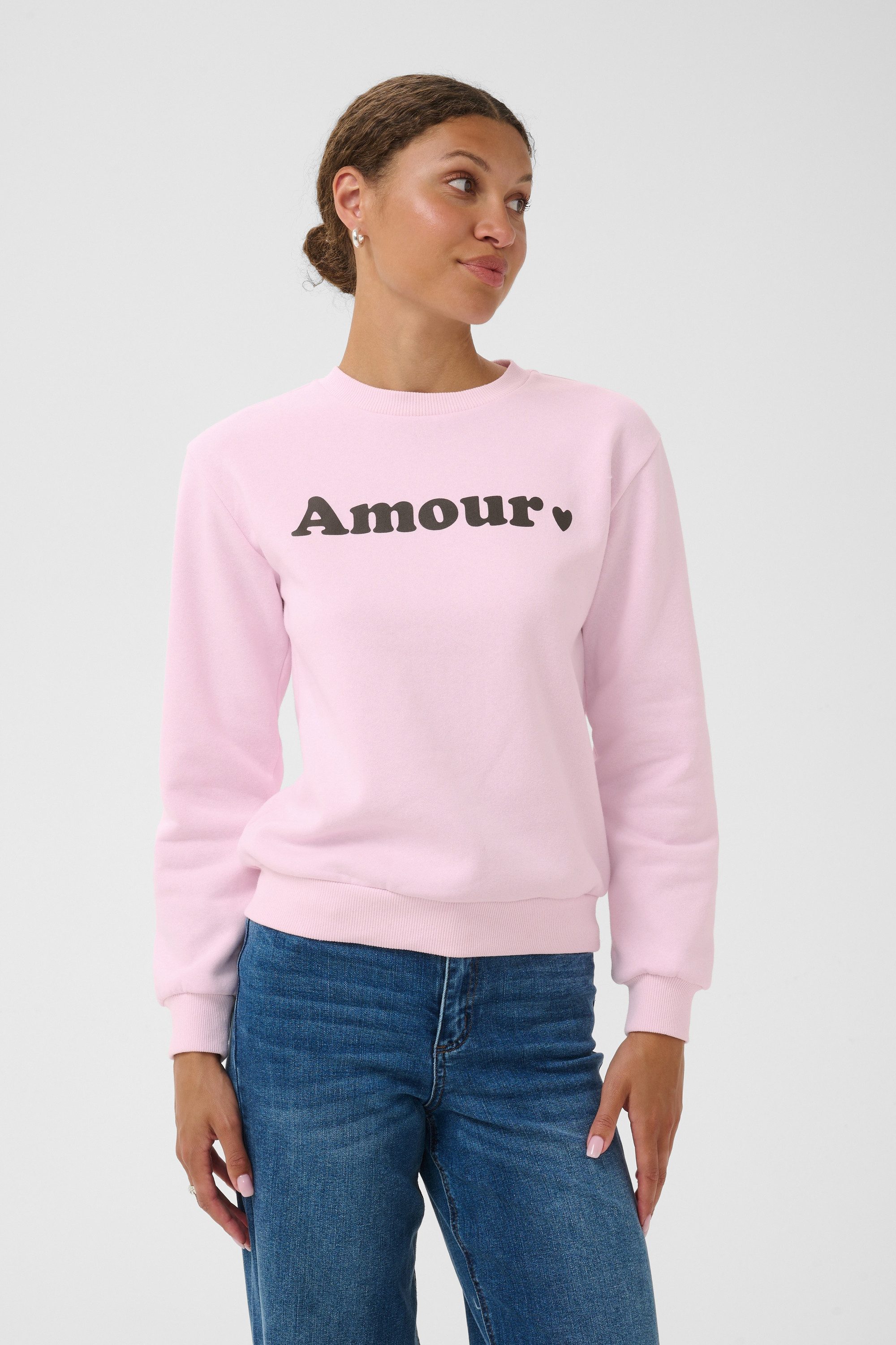 KAFFE Fleecepullover Sweatshirt KAmila