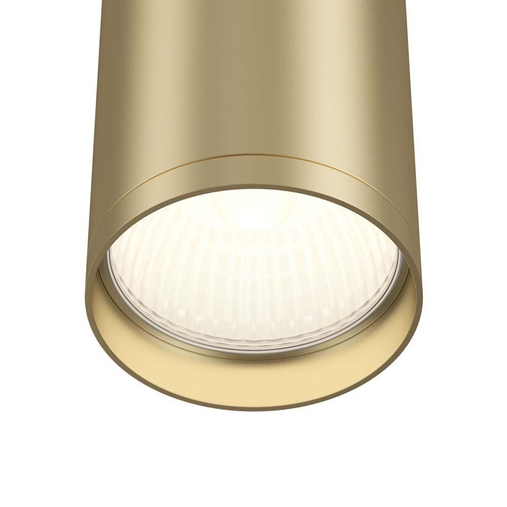 Esszimmerlampe Deckenlampe Deckenspot, H gold Maytoni Aufbauleuchte Deckenleuchte matt Alu