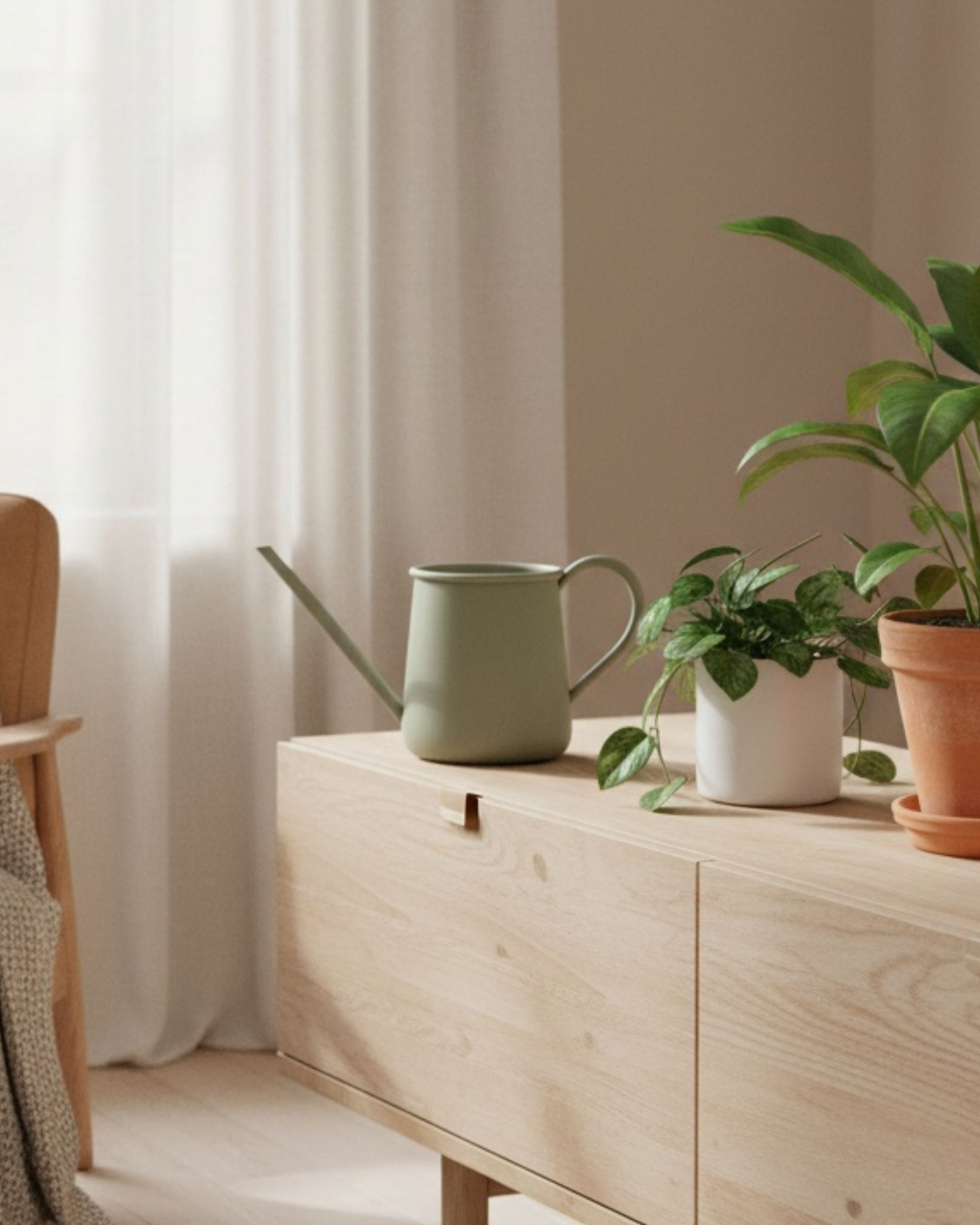 LIVLIG Gießkanne kleine 1L Gießkanne (L28,5 × B10,5 × H12 cm), mit langem A günstig online kaufen