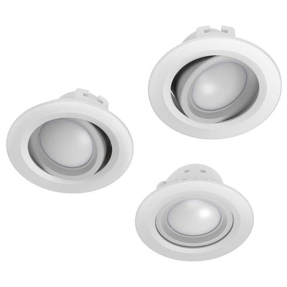 Hama Spezialleuchtmittel Hama WLAN LED-Einbauspot 5W 3er Set für stimmungsvolles Licht., stimmungsvolle Lichtatmosphäre