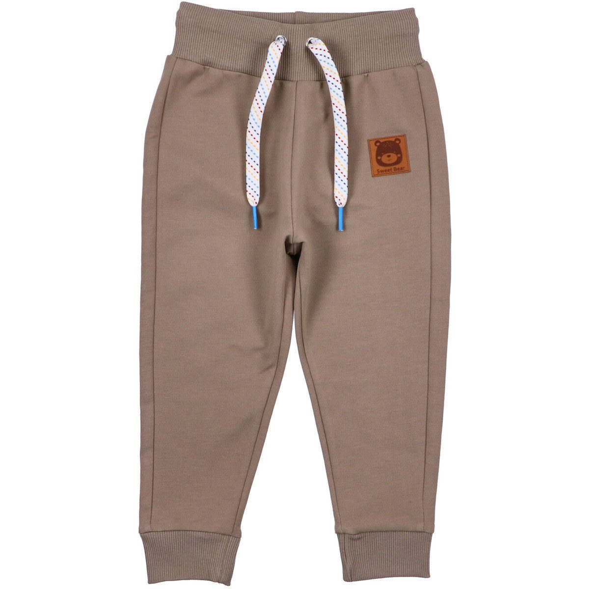 NINI Sweathose Bär Unisex Kinder (1-tlg) Jogginghose, Freizeithose, Sporthose, Casualhose, Relaxhose