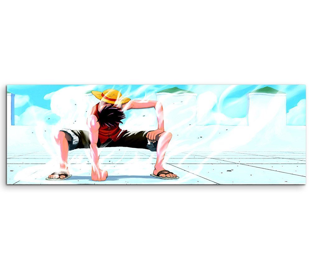 Sinus Art Leinwandbild One Piece Luffy 150x50cm