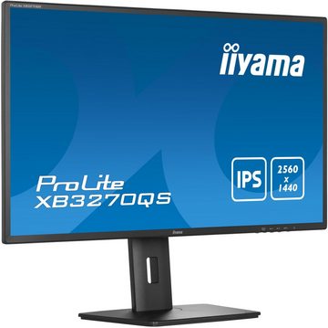 Iiyama XB3270QS-B5 LED-Monitor (80,1 cm/32 ", 2560 x 1440 px, WQHD, 4 ms Reaktionszeit, 60 Hz, IPS-LED)