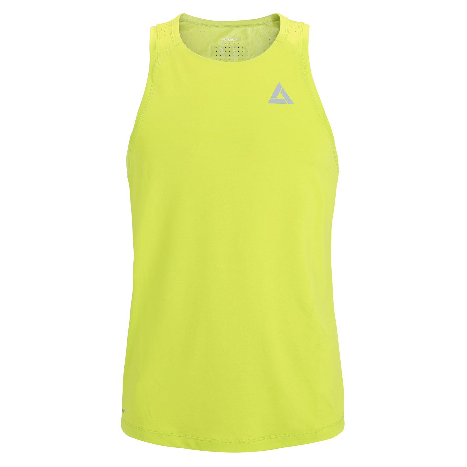 Airtracks Laufshirt Herren Laufshirt Ärmellos Running Tank-Top Pro Line II (Funktionsshirt mit optimalem Tragekomfort Atmungsaktiv, Quick Dry Funktion) < S M L XL XXL XXXL >