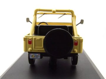 GREENLIGHT collectibles Modellauto Jeep CJ5 1980 gelb Charlie´s Angels Modellauto 1:43 Greenlight Collect, Maßstab 1:43