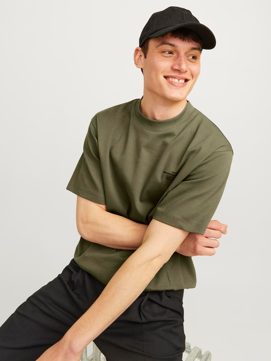 Jack & Jones Rundhalsshirt JPRBLACHAD BRANDING günstig online kaufen