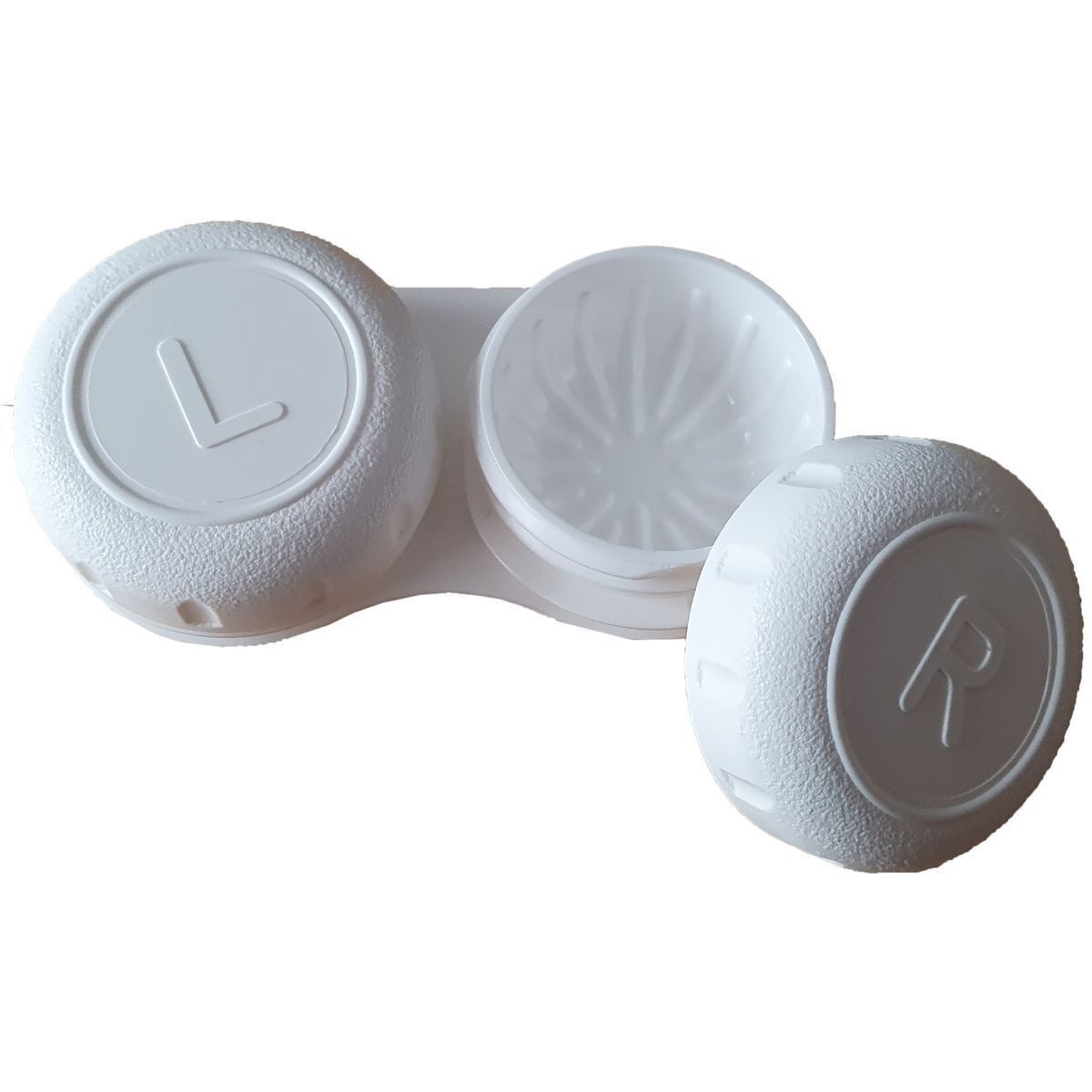 COUCHCENTER Eyecatcher Jahreslinsen Tone Kontaktlinsen Farblinsen 07 blau weiße Augen