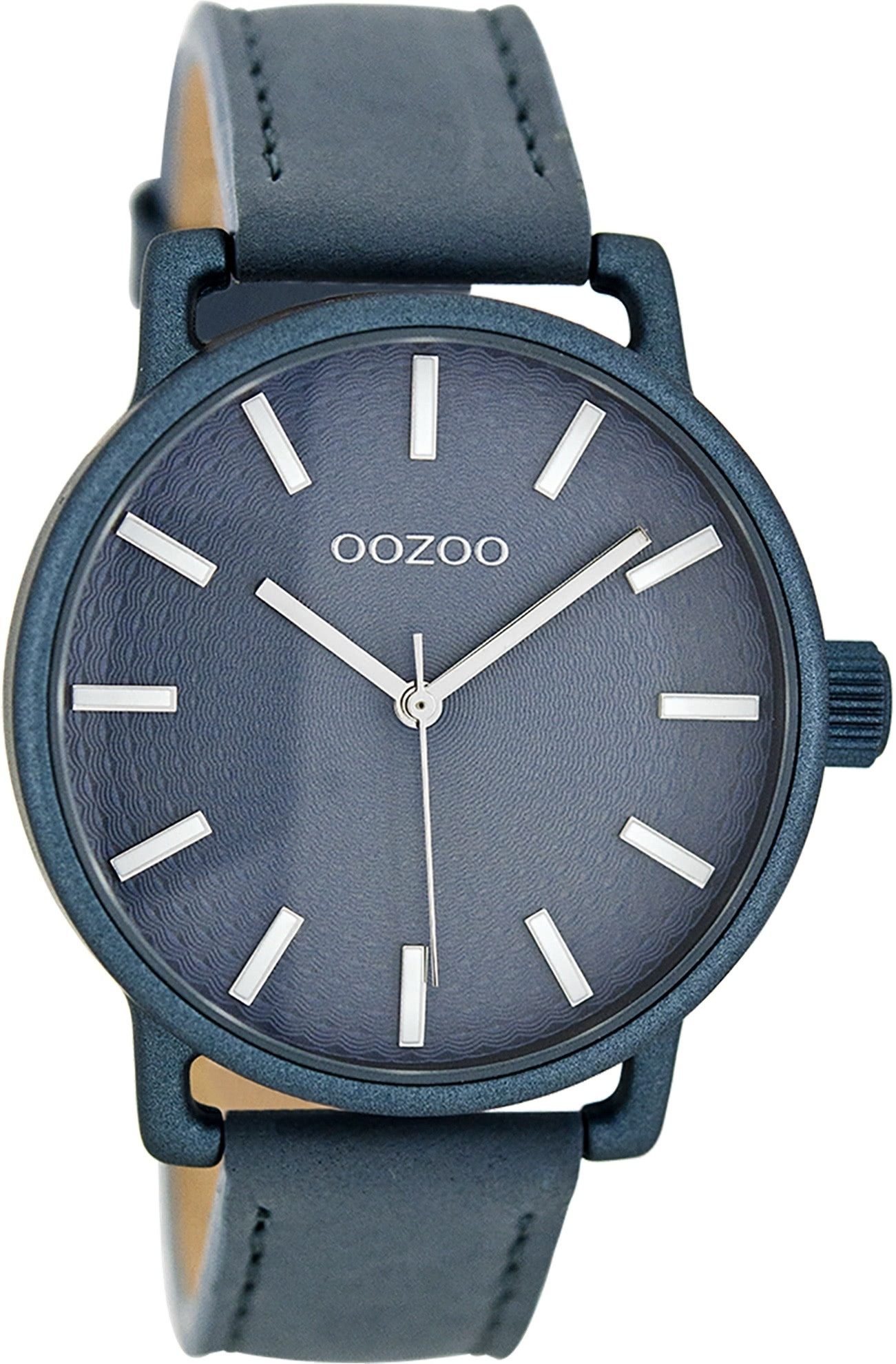 Quarzuhr Oozoo Damen Uhr Casual matt Leder