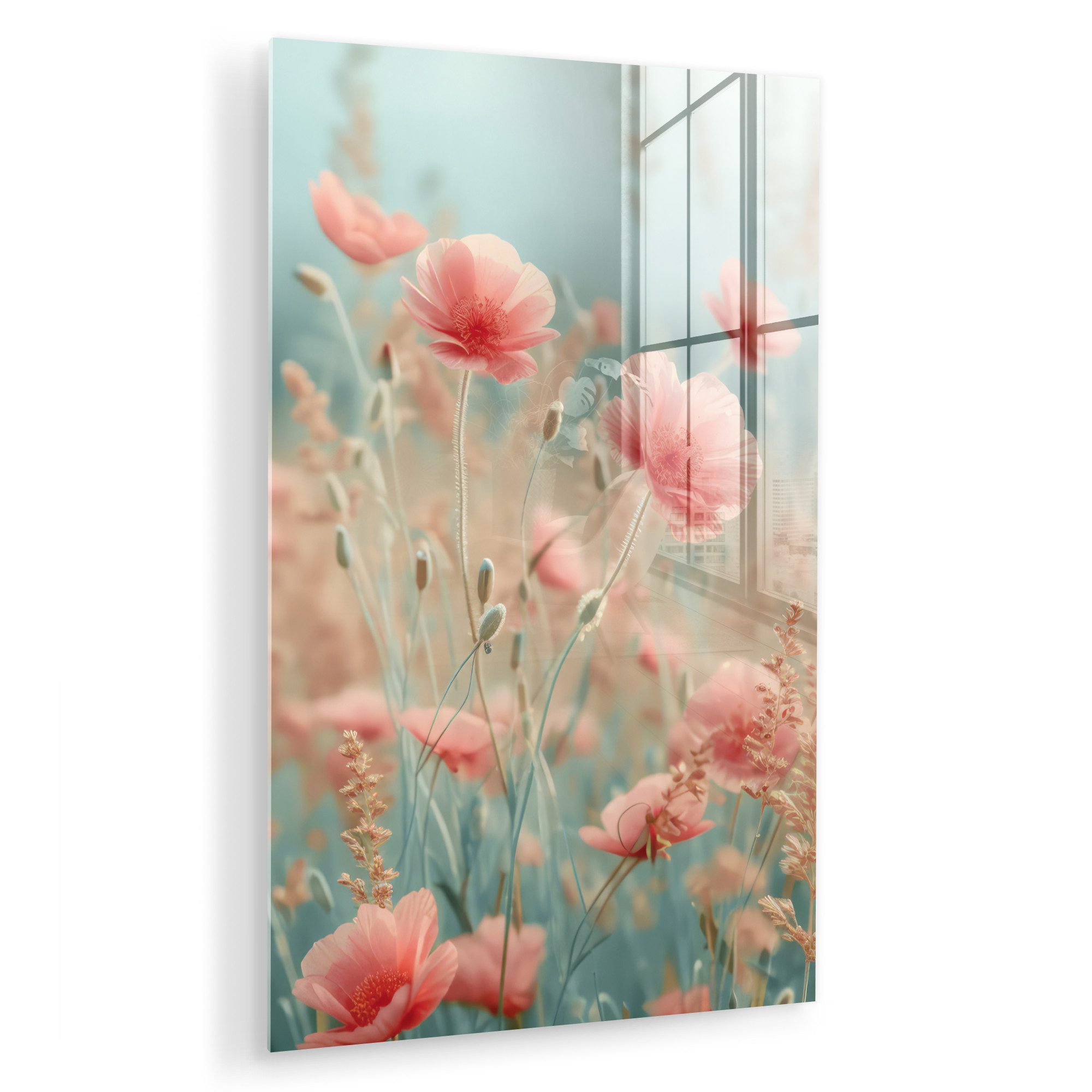 MuchoWow Acrylglasbild Blumen - Natur - günstig online kaufen