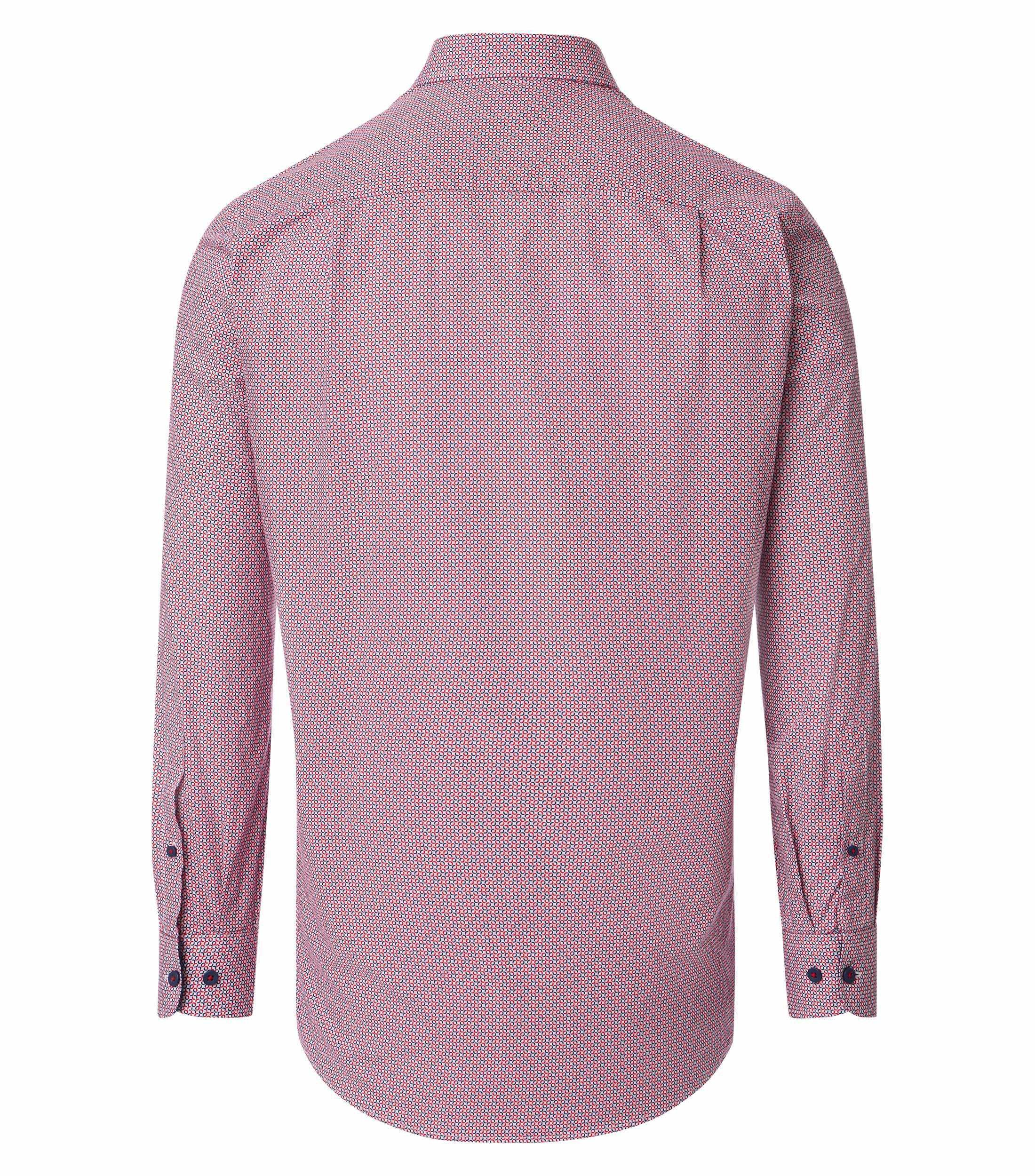 Redmond Langarmhemd Druck Comfort Fit günstig online kaufen