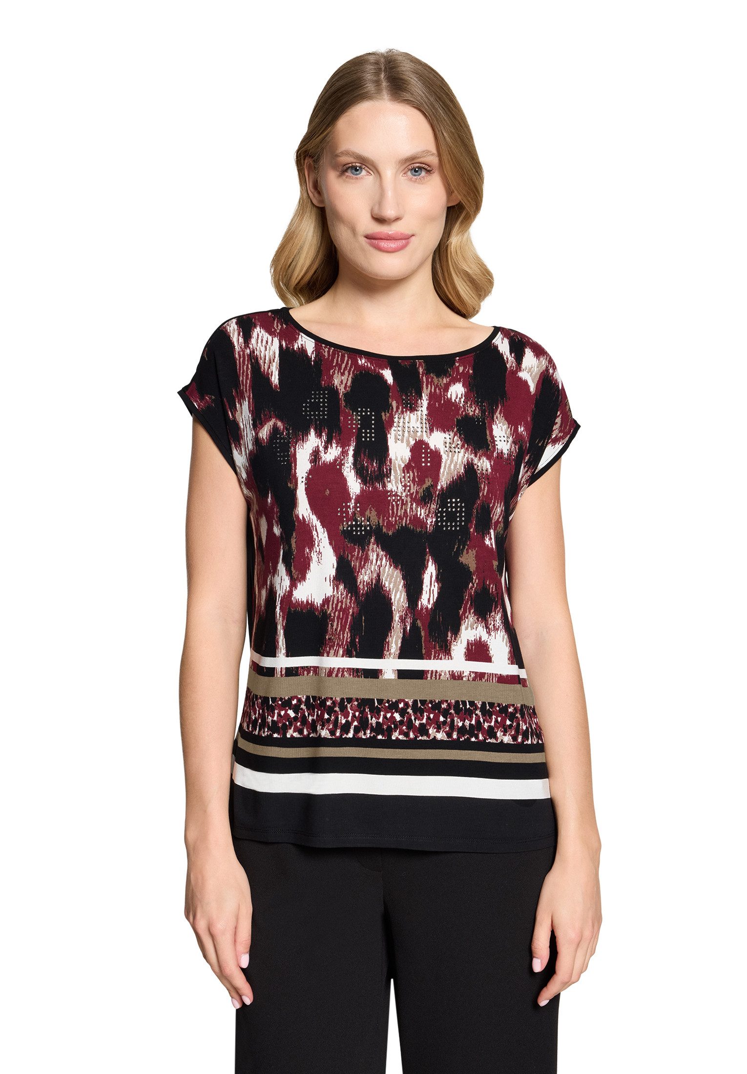 Kurzarmshirt Damen mit Aufdruck