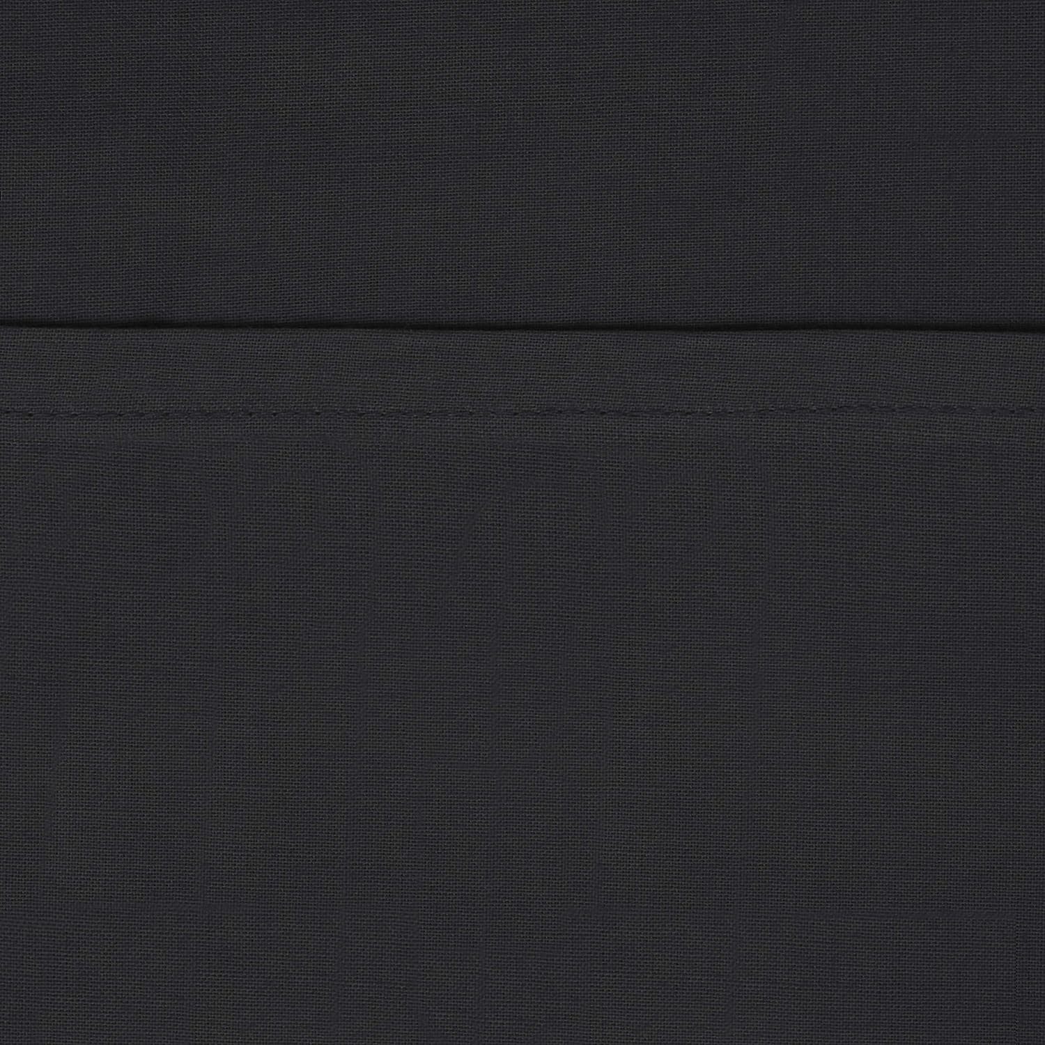GREEN MARK Textilien Betttuch gewebtes Leintuch Betttuch, 100% Baumwolle, Gummizug: ohne, (1 Stück), weich und pflegeleicht, viele Variationen, 140x200 cm, Schwarz