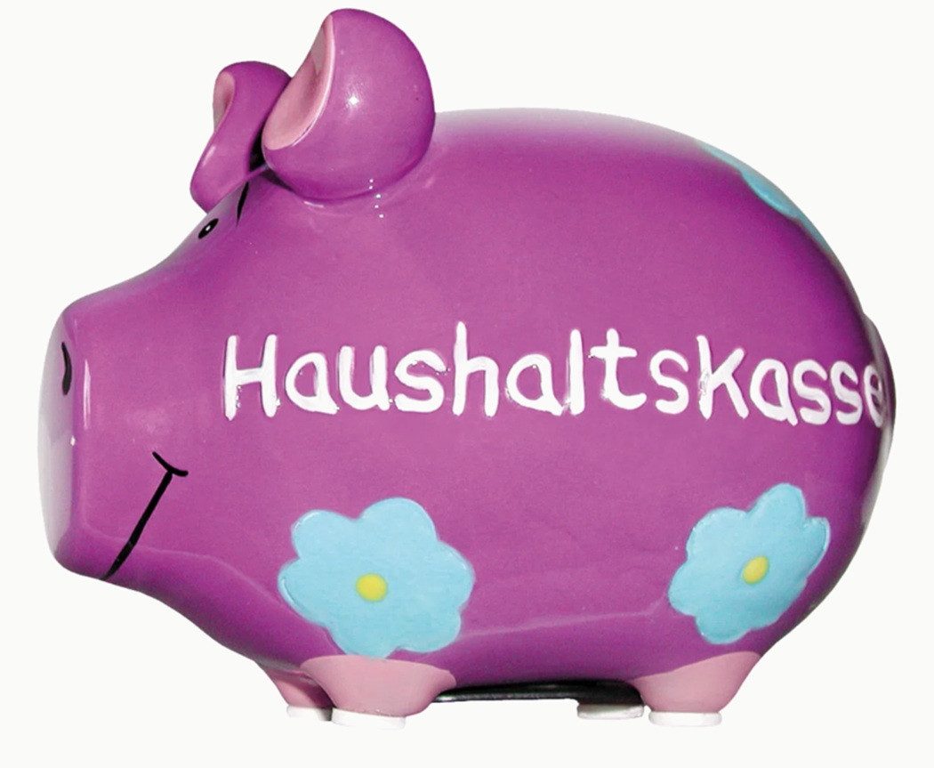 Sparschwein Company Spardose Sparschwein Company Sparschwein "Haushaltskasse" B12,5×H9×T9