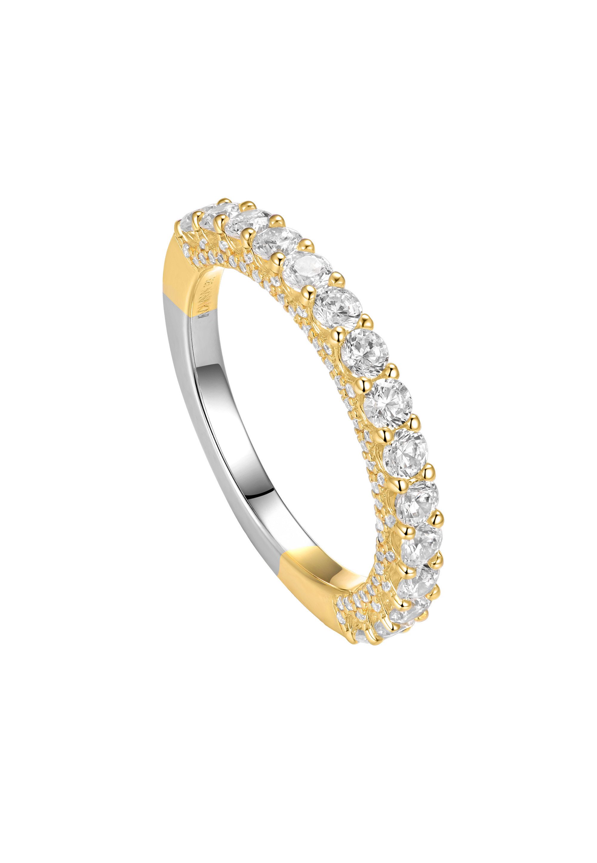 NANA KAY Fingerring Modern Classics, mit farblosem Stein