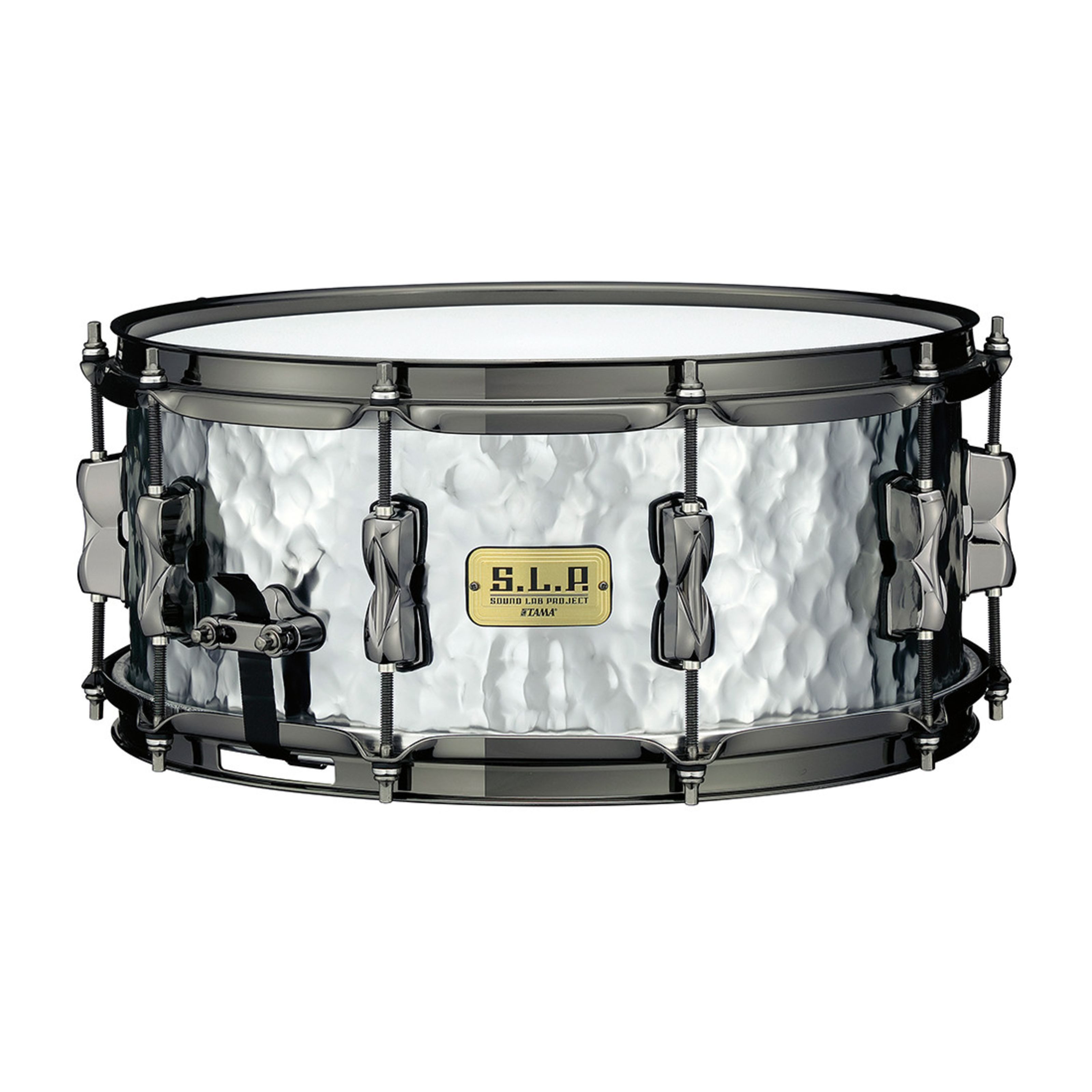 Tama Snare Drum, Schlagzeuge, Snare Drums, LST146H S.L.P.Expressive Hammered Steel Snare 14"x6" - Snare Drum