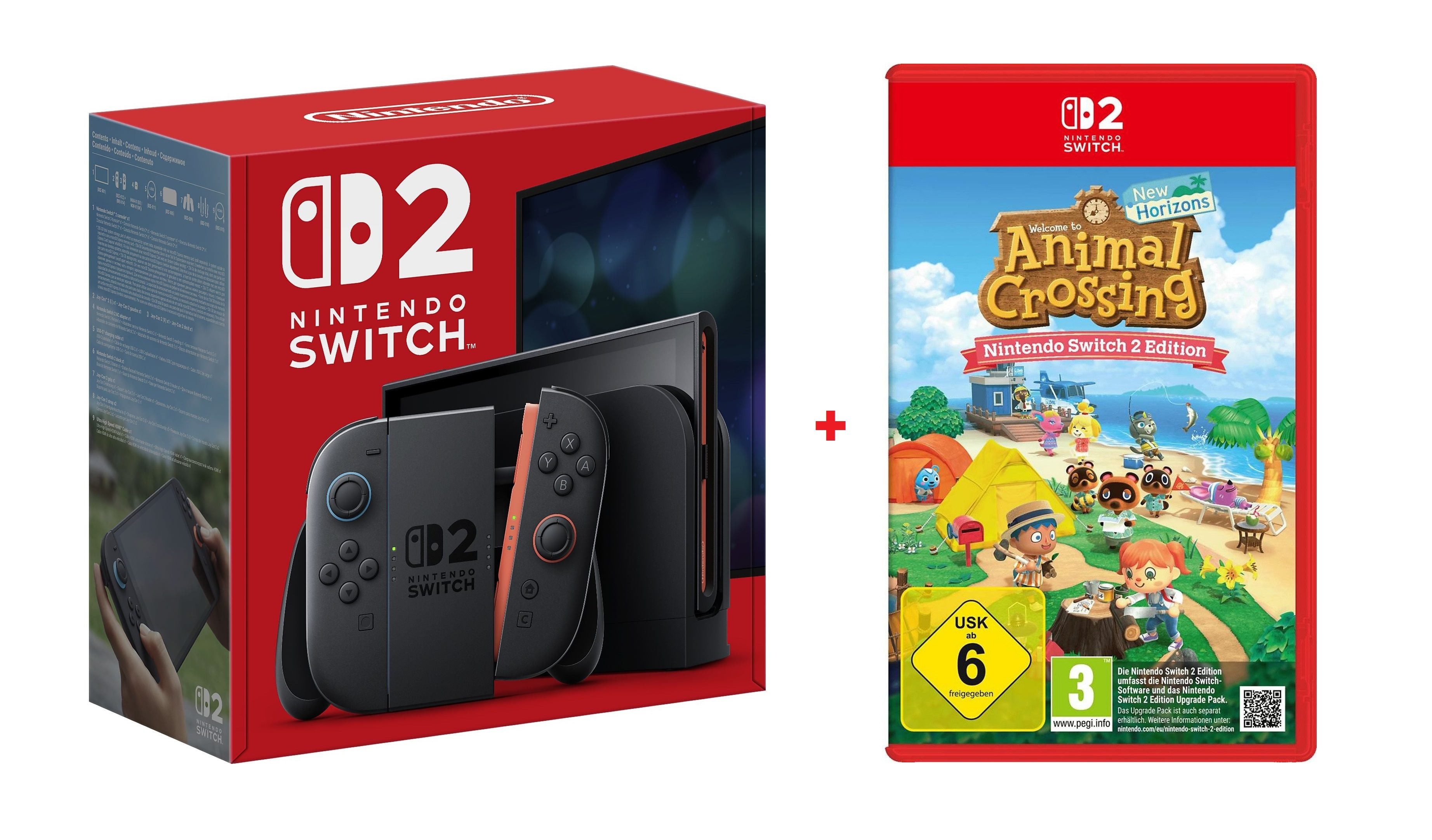 Nintendo Switch 2 Switch 2 Konsole + Animal Crossing: New Horizons (Bundle)