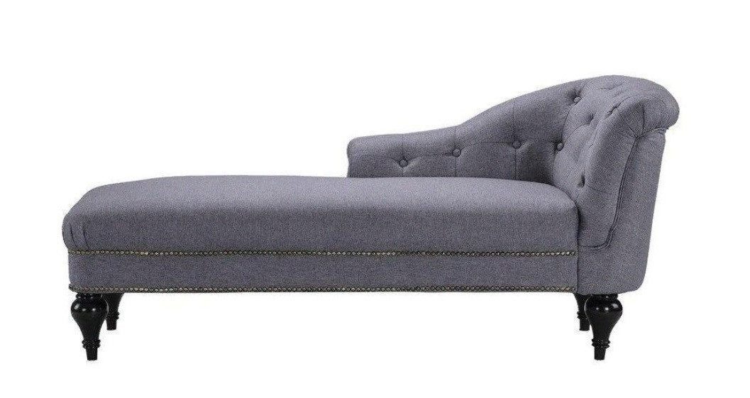 Xlmoebel Recamiere Wohnzimmer Liegesofa in modernem Design mit Bezug aus beigem Stoff in, Hergestellt in Europa