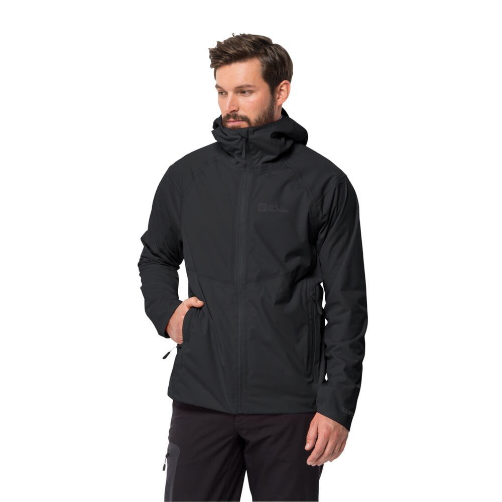Jack Wolfskin Softshelljacke Wanderjacke Emberberg 3l (sehr atmungsaktiv, wasserdicht, winddicht)