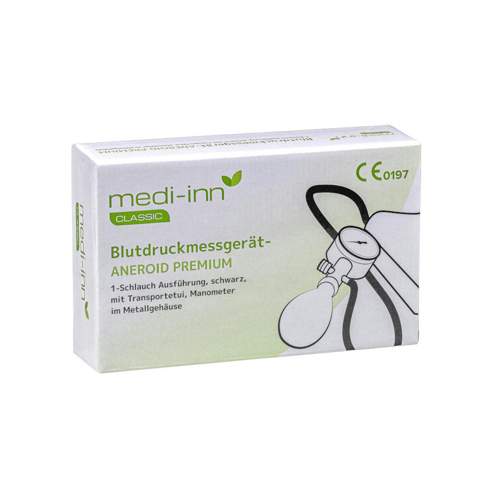 Oberarm-Blutdruckmessgerät Aneroid Premium 1-Schlauch-System