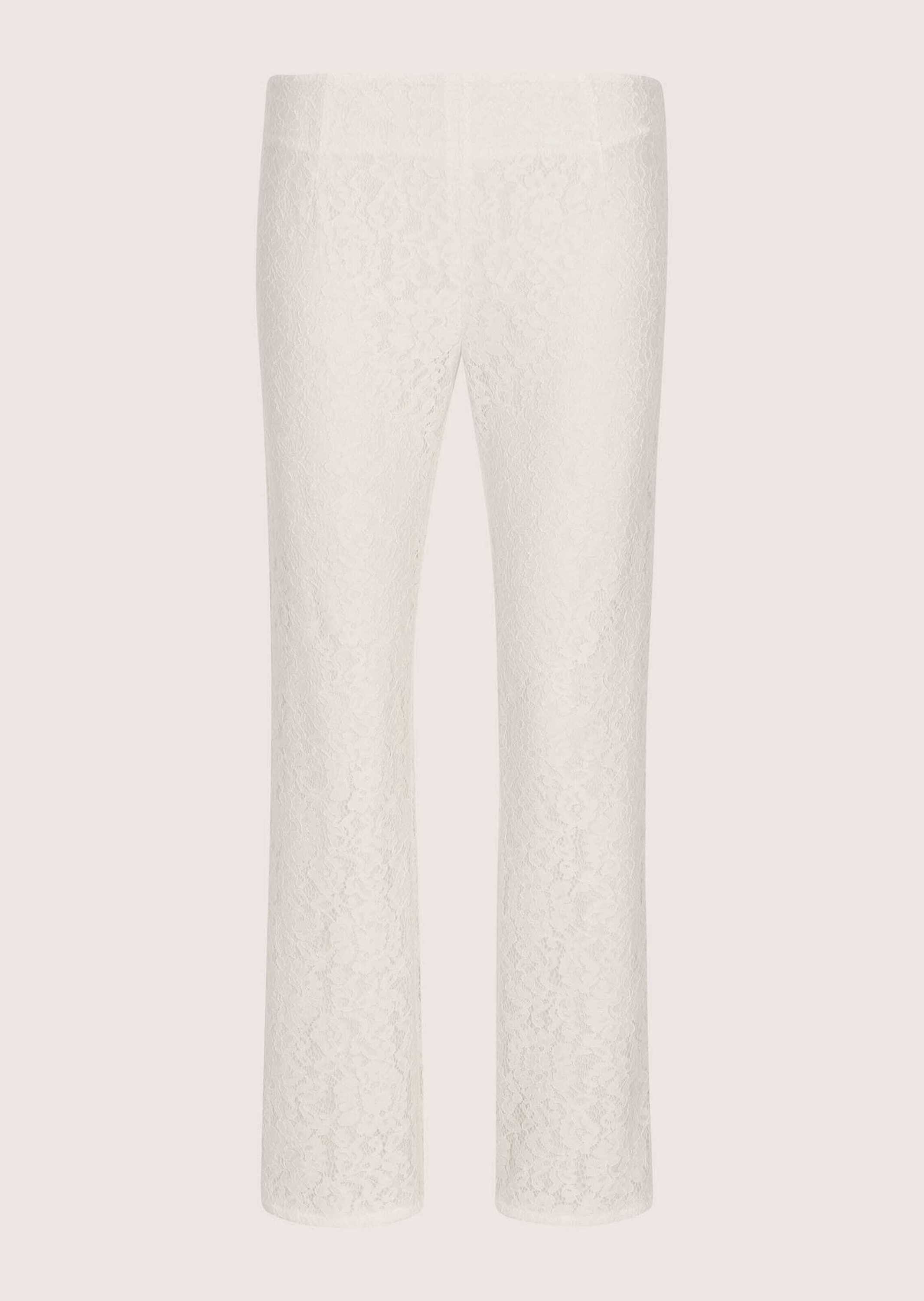 Stoffhose Edle Hose in 7/8-Länge, Bootcut-Form