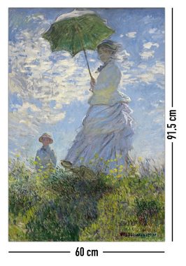 Close Up Poster Woman With a Parasol Poster Madame Monet and Her Son 61 x