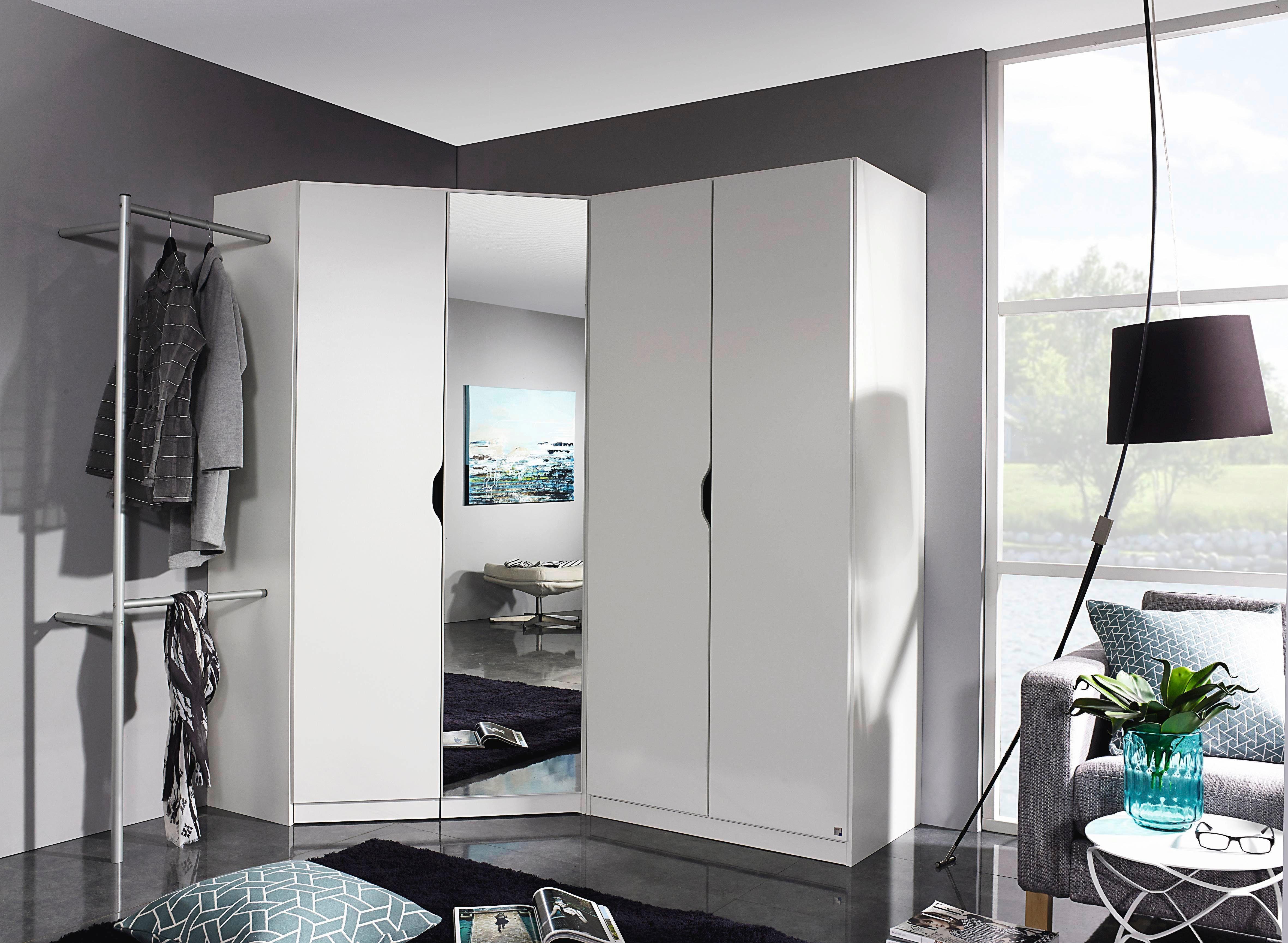 rauch Kleiderschrank Freiham Kleiderschrank Garderobenschrank Nischenlösung Nischen Schrank mit Griffmulde ideal zum Ergänzen der Serie – Bild 3 von 5