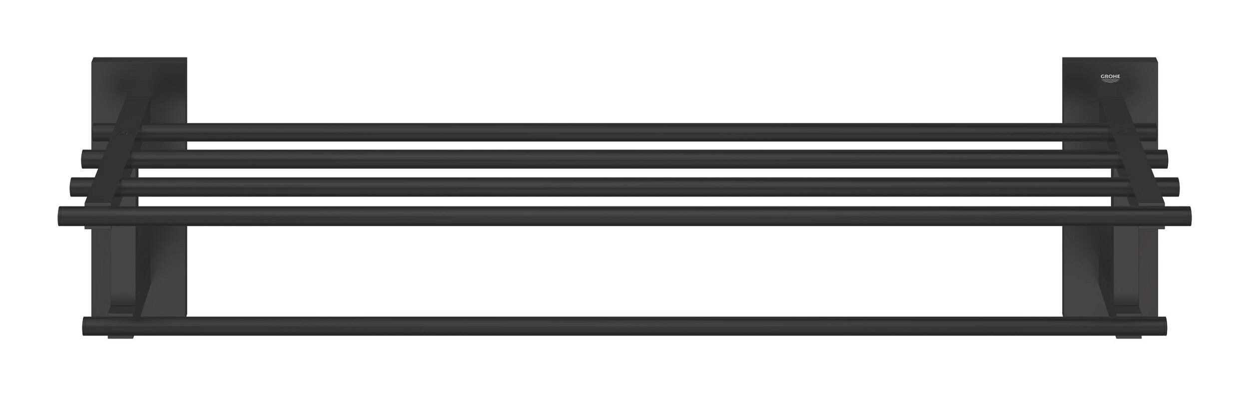 Grohe Handtuchhalter Start Cube Multi, Badetuchhalter - Mattschwarz