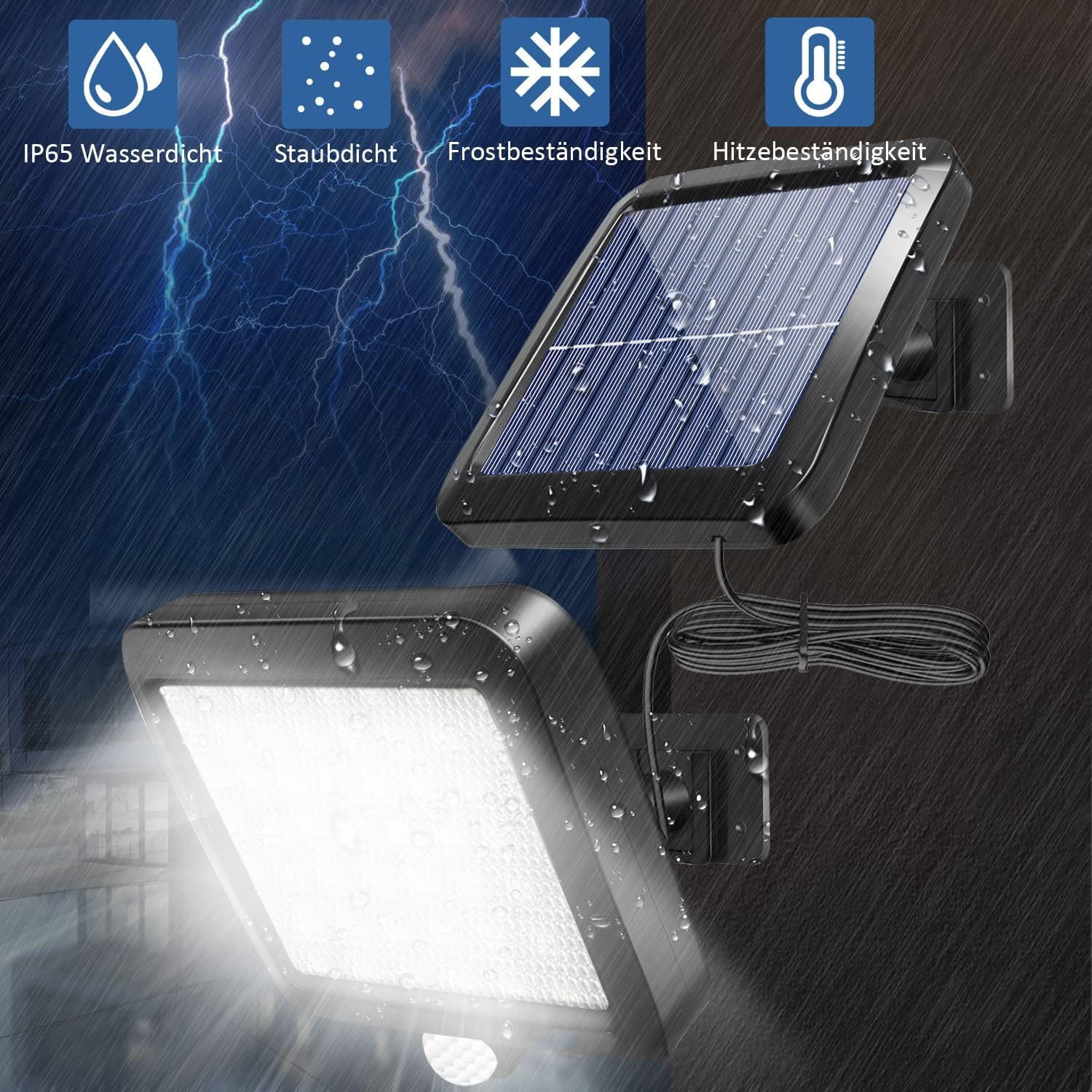 SURFOU LED Solarleuchte LED Solarleuchte Solarlampen günstig online kaufen