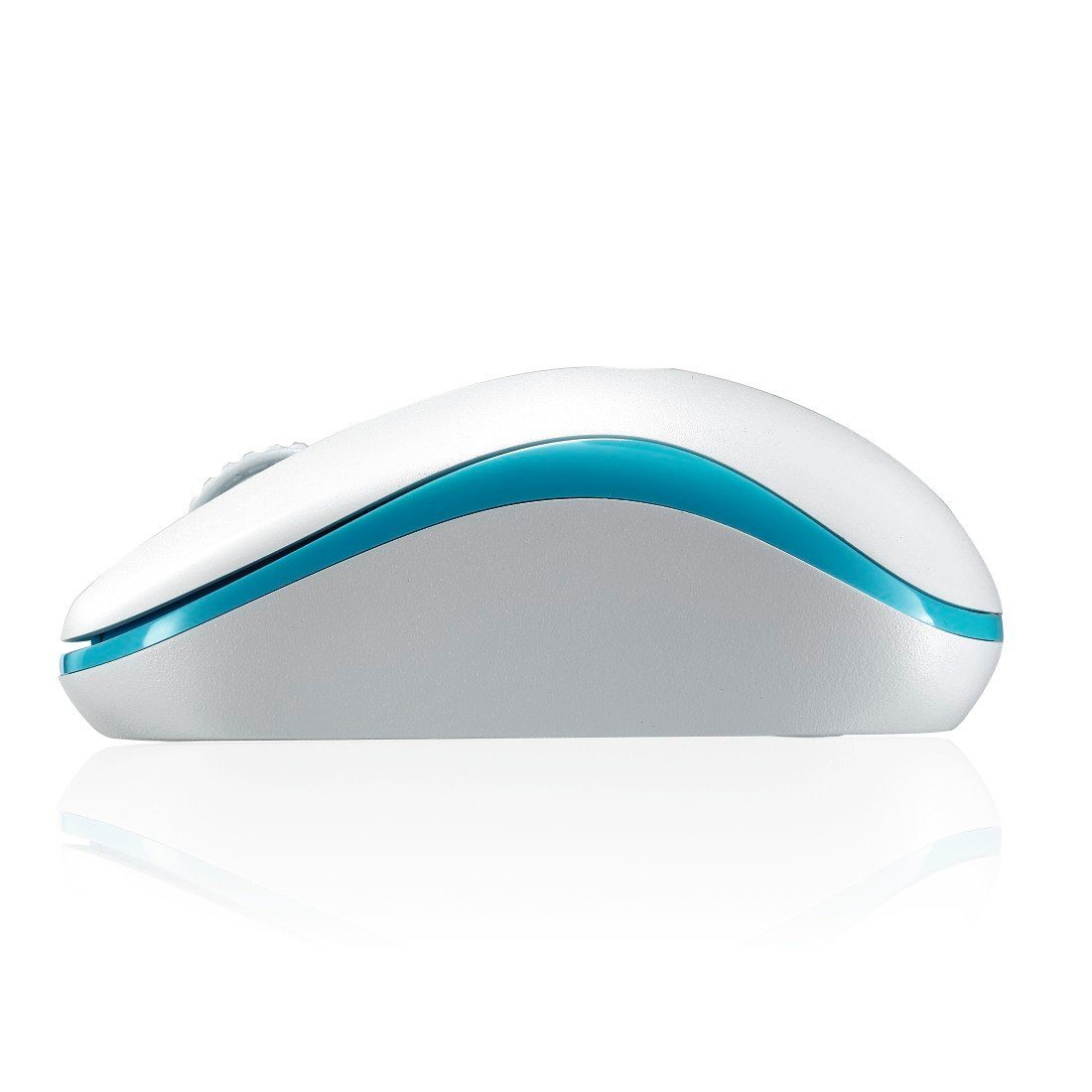 Rapoo M10 Plus kabellose Maus, blau GHz Wireless 1000 Maus Verbindung, (Funk) DPI 2.4