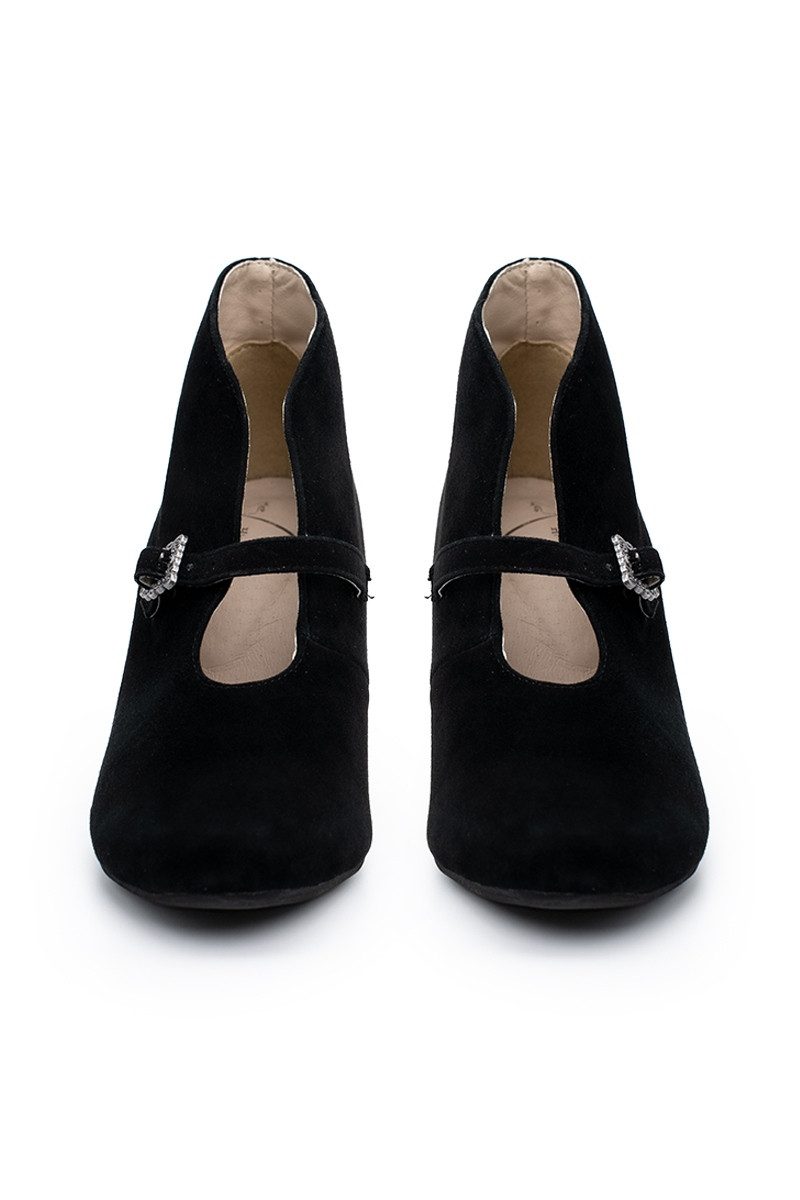 Hirschkogel Trachtenpumps - MAREILE - schwarz, dunkelgrau Pumps