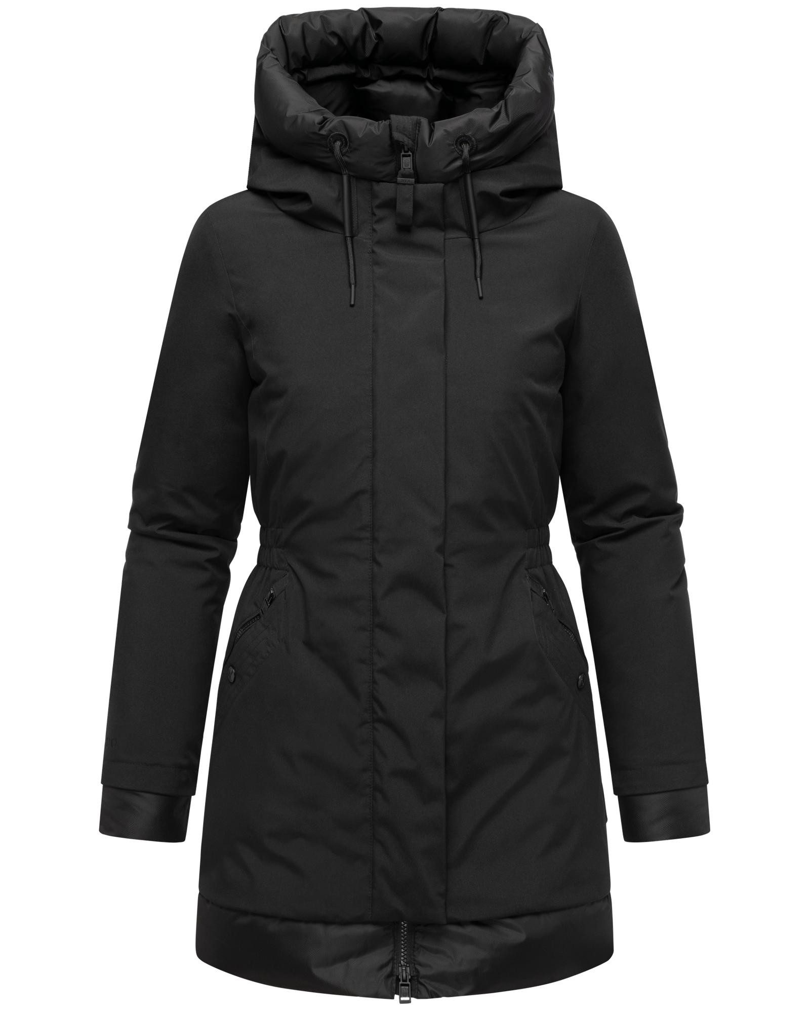 Navahoo Wintermantel Winterprinzessin 14 Warmer Mantel mit magnetischer Abdeckleiste