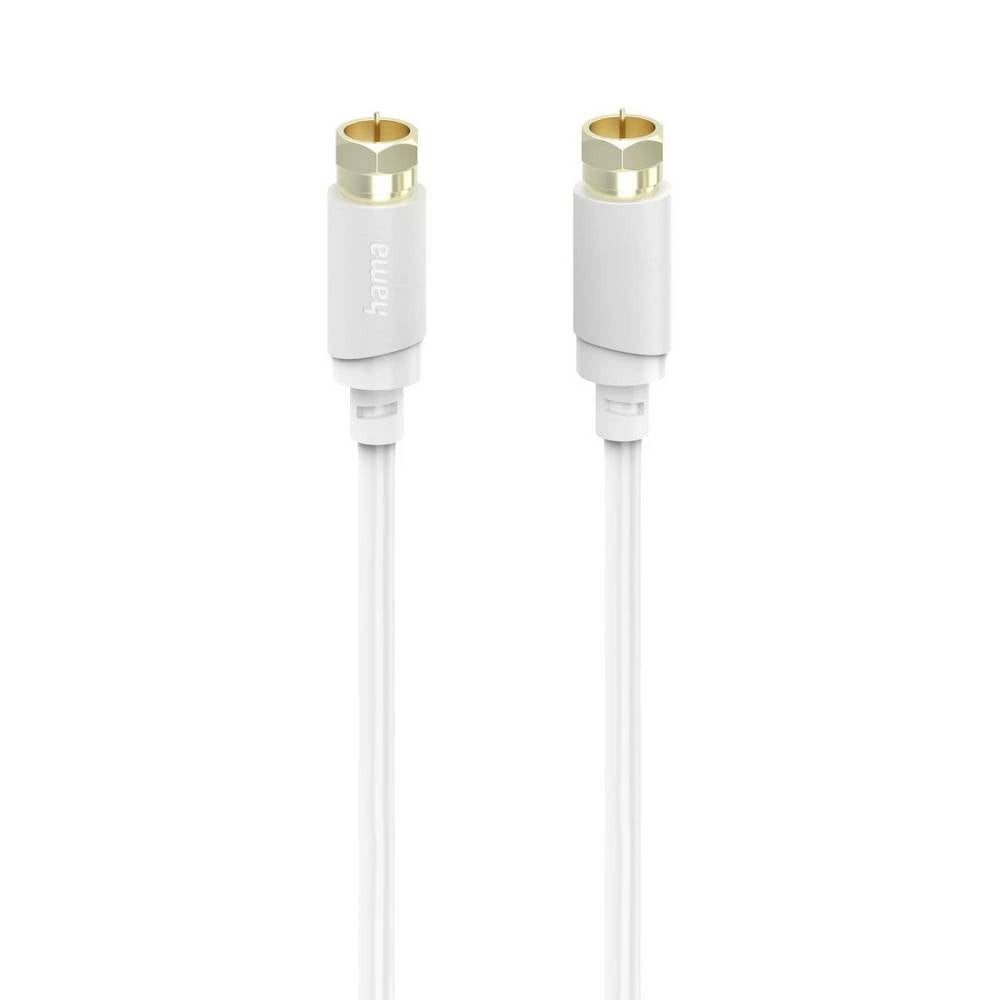 Hama Antennen, SAT Anschlusskabel [1x Koaxial-Stecker - 1x Koaxial-Stecker] SAT-Kabel