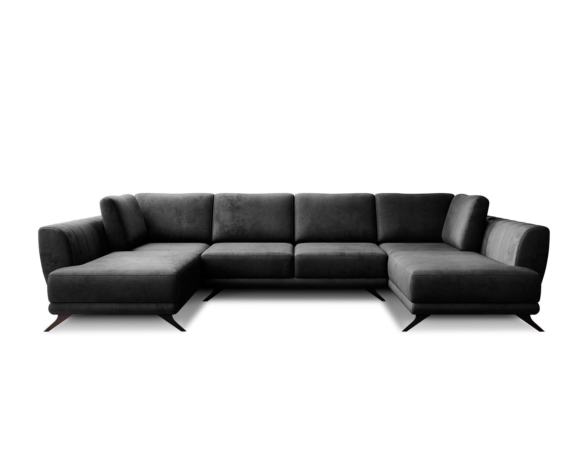 Myhomelando Wohnlandschaft Larco, Nube-Stoff, mit Schlaffunktion, Bettkasten und kratzfesten Nube-Stoff