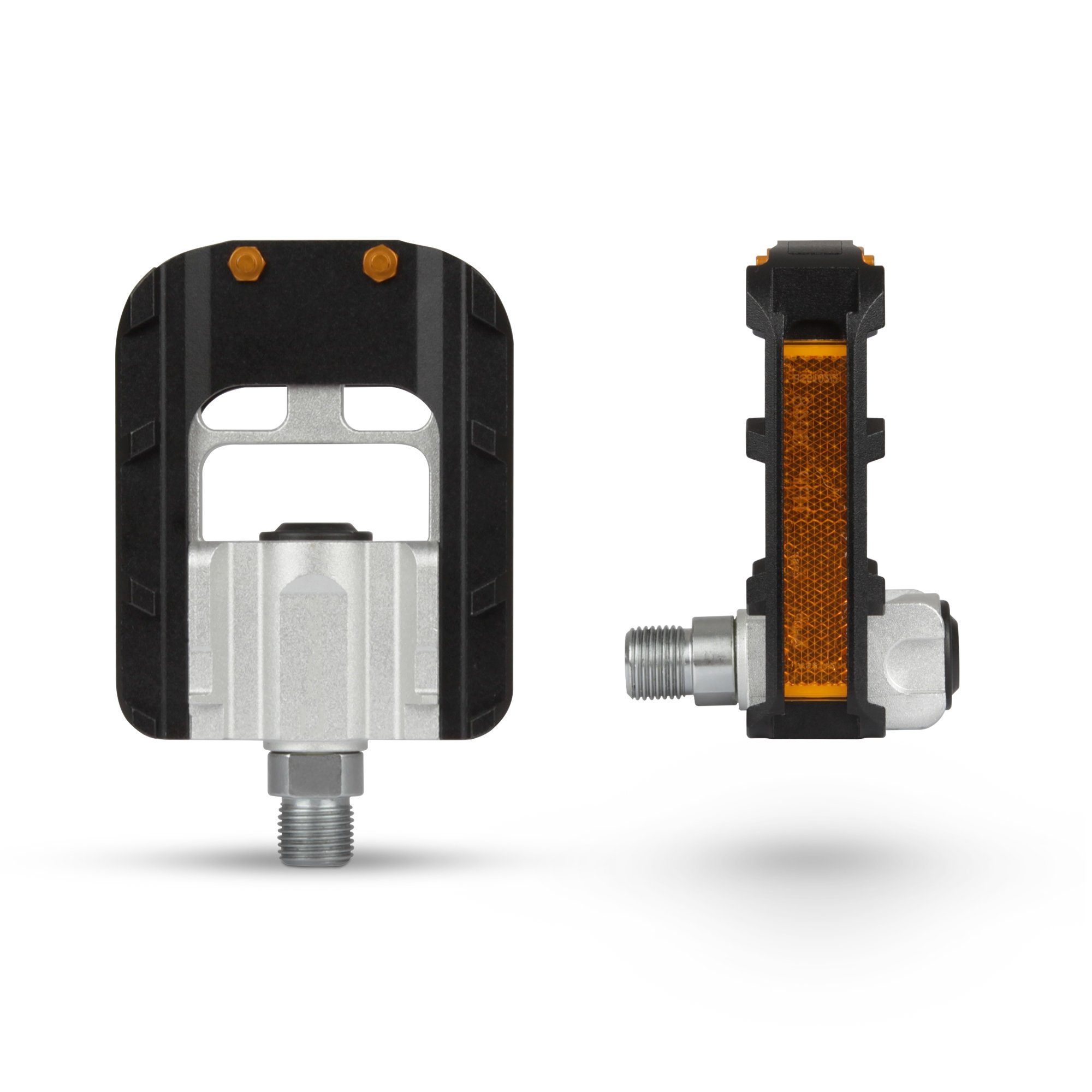 Bestlivings Klapppedale Faltpedale-81265 (Fahrradpedale "klappbar" Faltpedale ALU mit Reflektoren - für alle Fahhradtypen, Trekkingrad, E-Bike, Tourenrad, Citybike, MTB - Komfort Педали, 2-tlg)