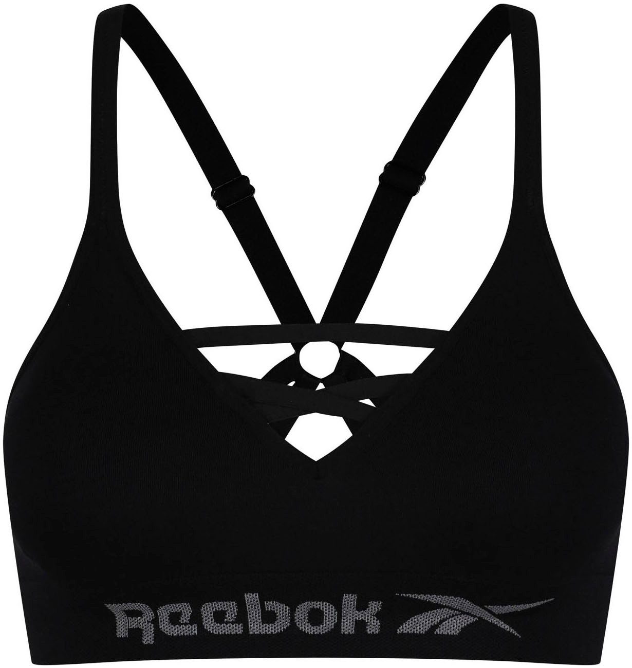 Reebok Bügelloser BH "Maryna" herausnehmbare Pads, modern, nahtlos, mit Logo, ohne Verschluss