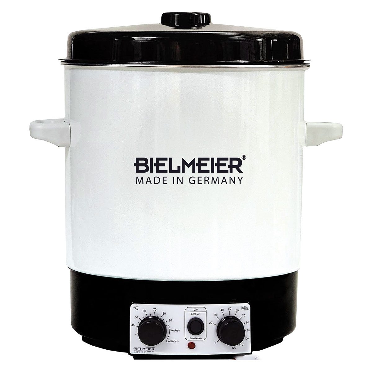 Bielmeier Einkochautomat einwecken einkochen Emaille, 2000 W, Zeituhr Timer BHG 685.0 Made in Germany (B685028)