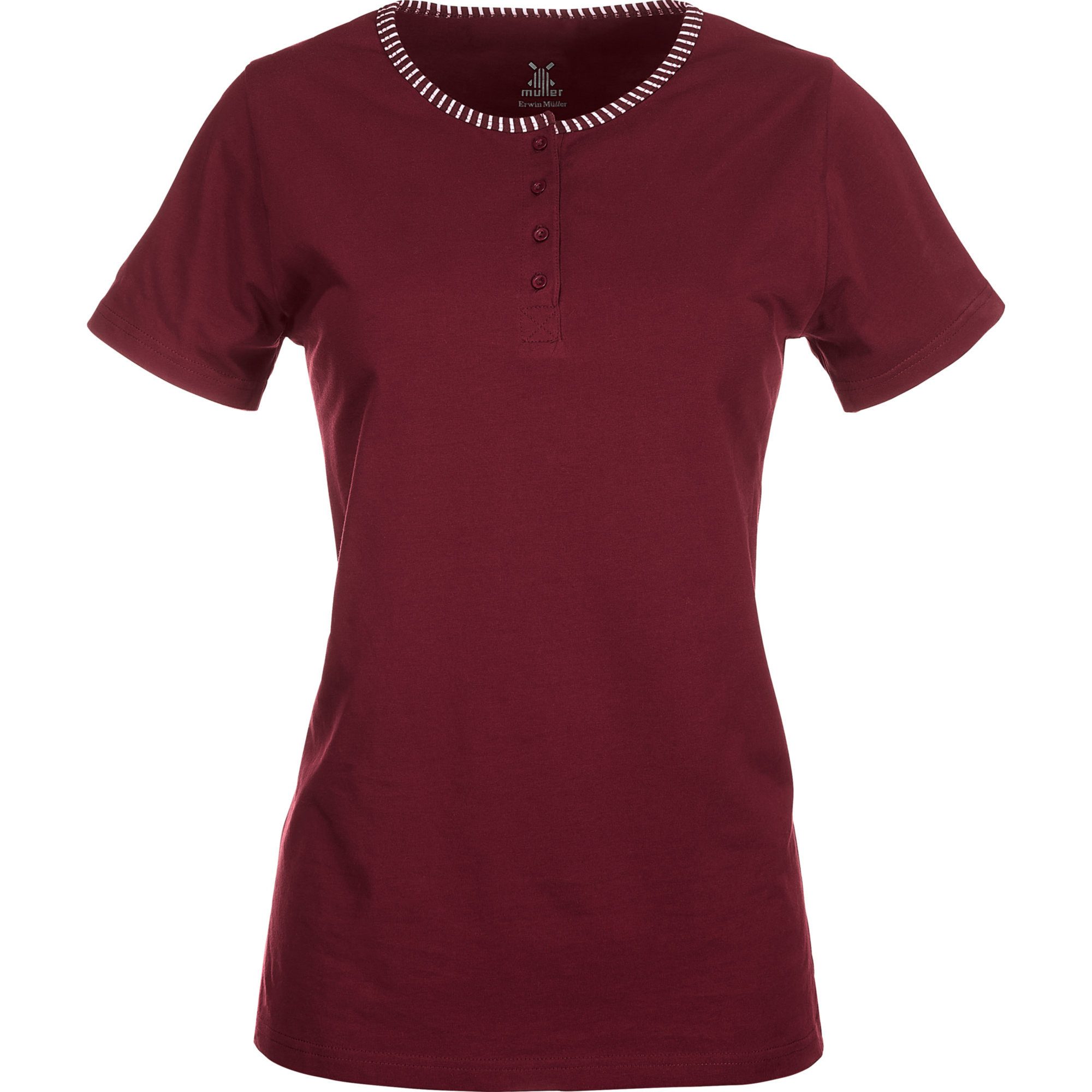 Erwin Müller Pyjama Damen-Shorty Single-Jersey Streifen: günstig online kaufen