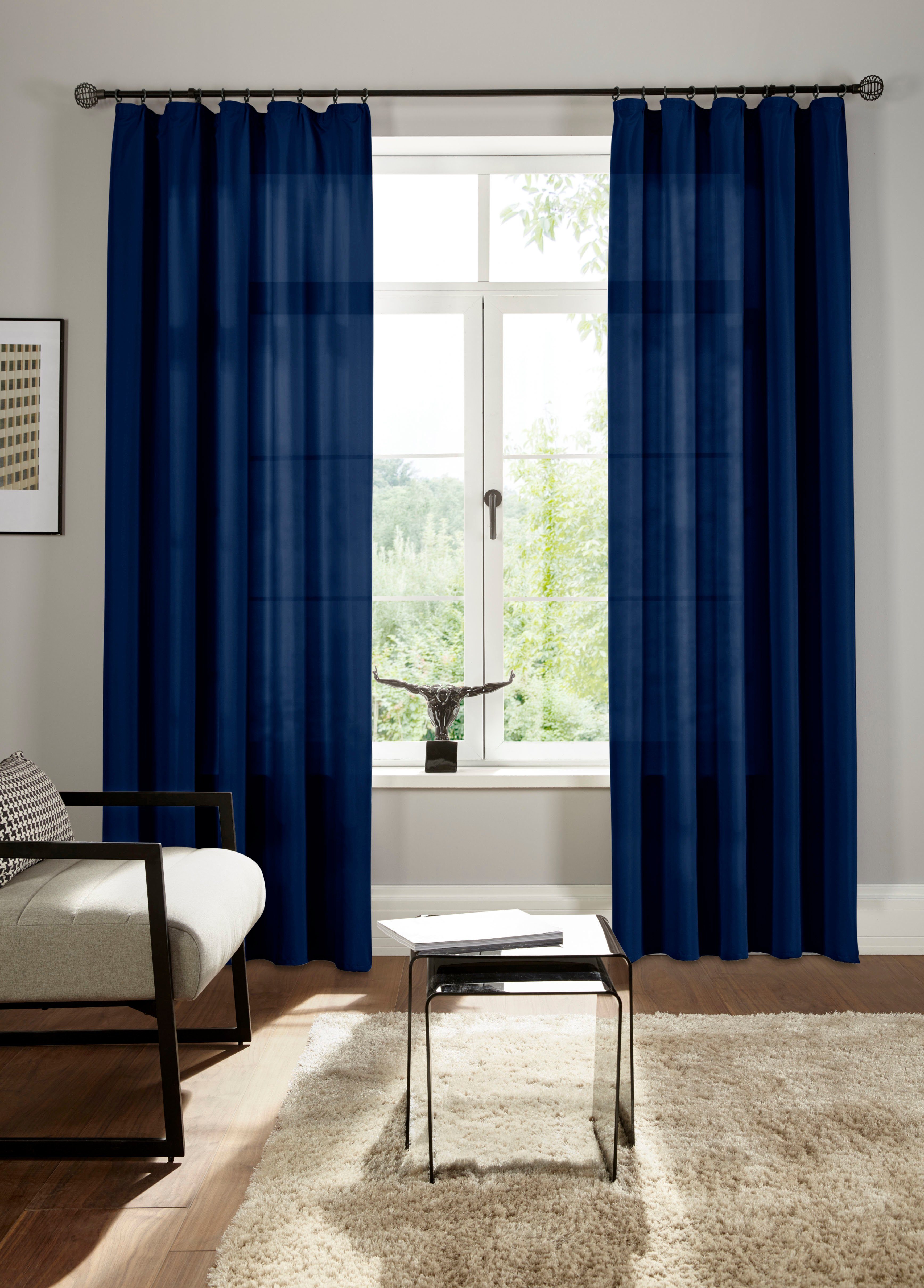 Blaue Gardinen online kaufen » Blaue Vorhänge | OTTO