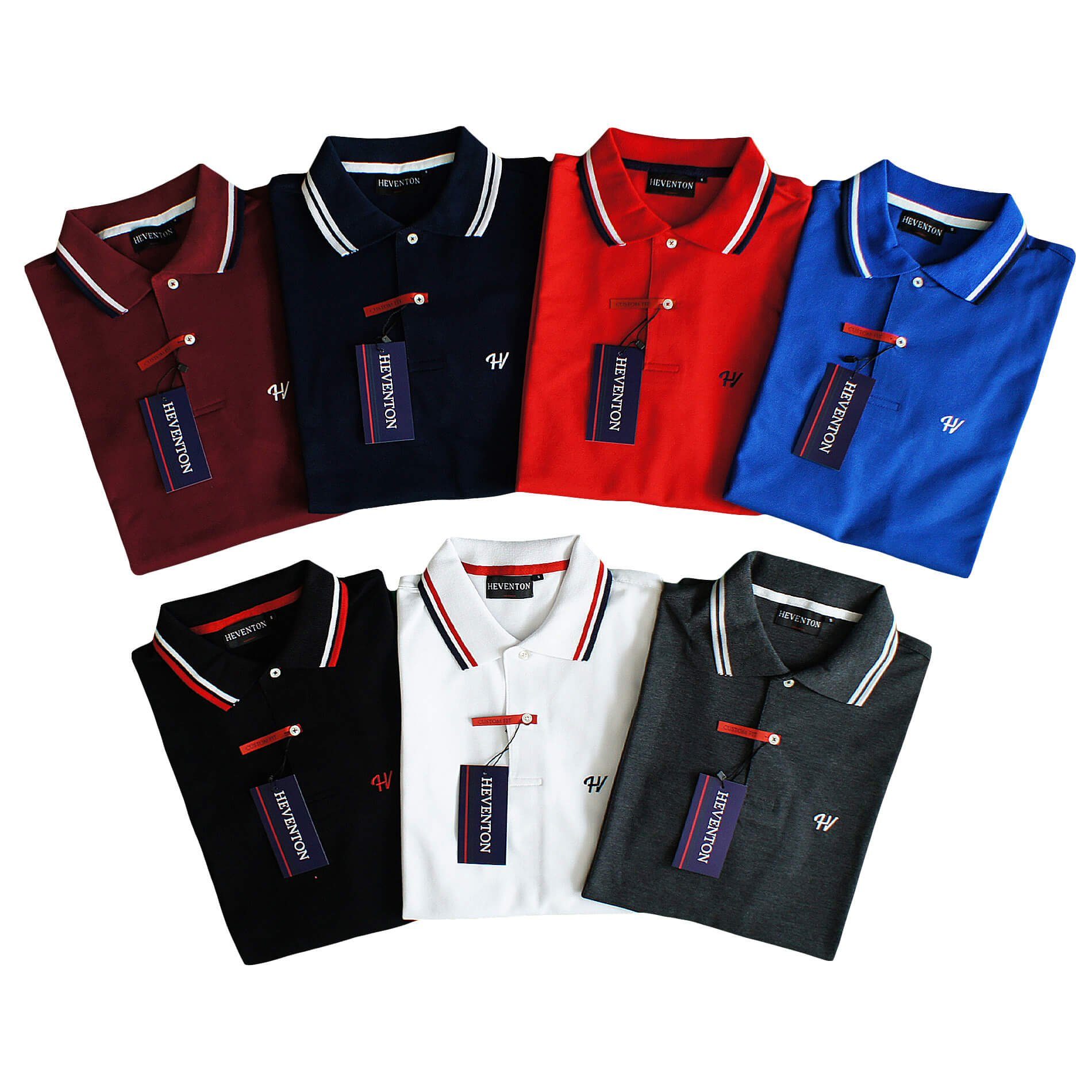 HEVENTON Poloshirt Piqué