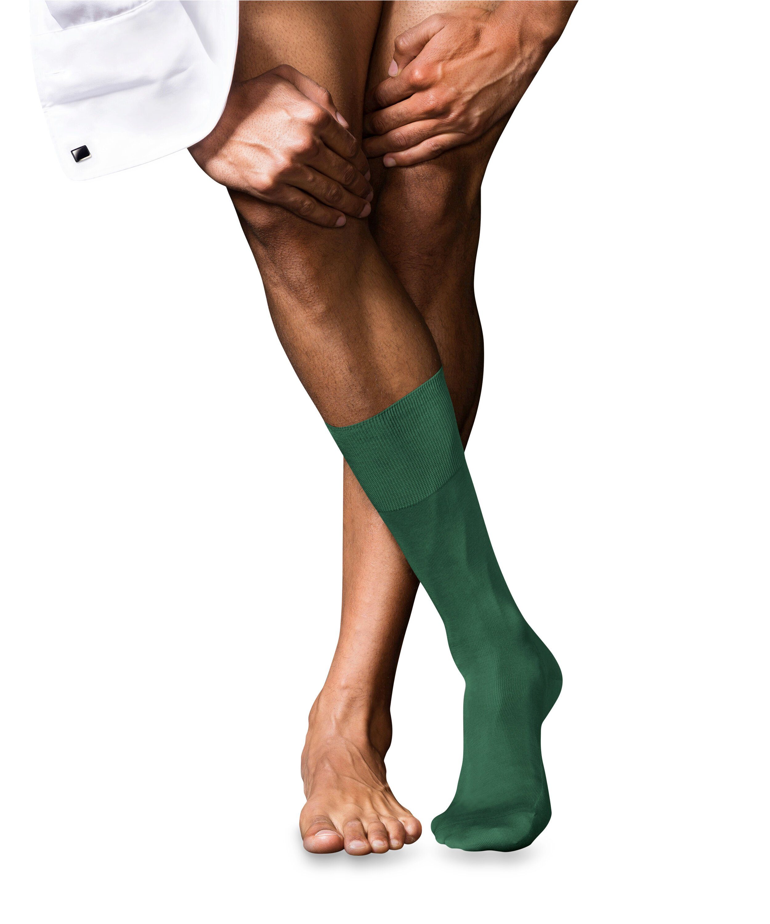 FALKE Socken No. 9 Pure Fil d´Écosse (1-Paar) hunter green (7441)