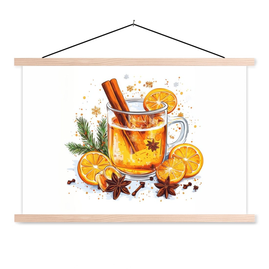 MuchoWow Poster Heiß - Tee - günstig online kaufen