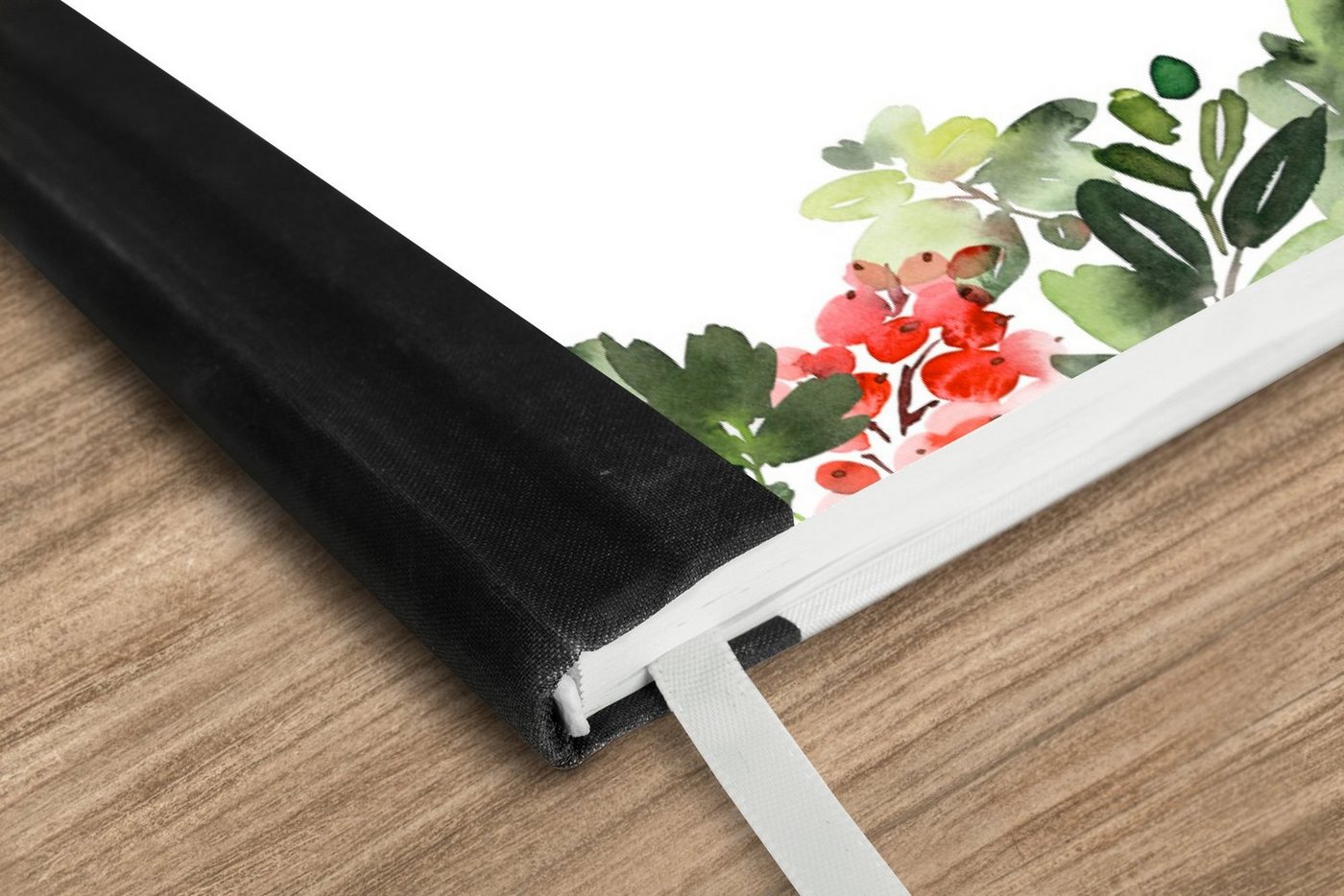 Thumbnail - MuchoWow Notizbuch Weihnachten - Zitate - Pflanzen, Notebook, Notizblock a5, Tagebuch, Journal Liniert