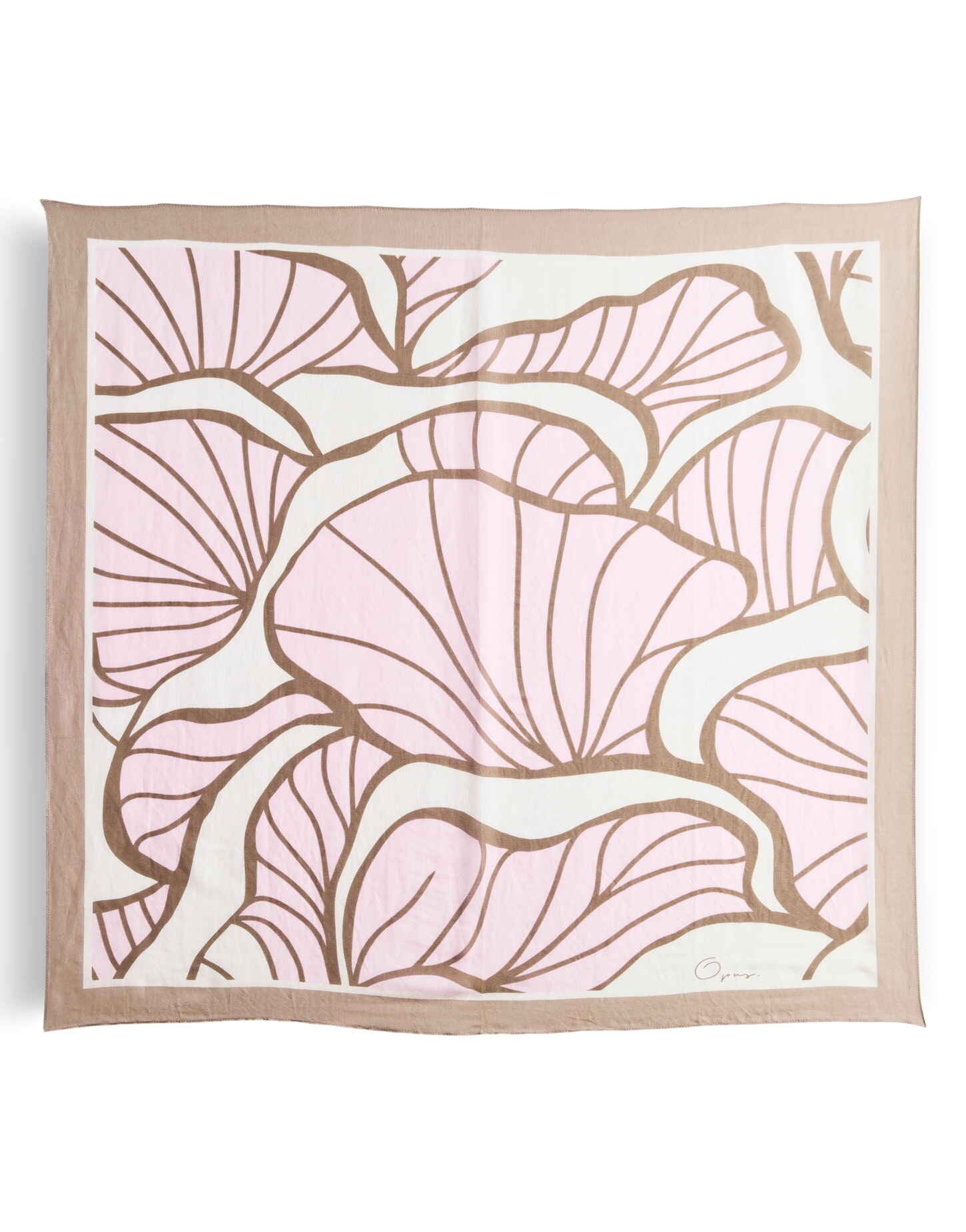 OPUS Halstuch Aflippa scarf aus Webware, All-Over-Print, fließender Fall, w günstig online kaufen