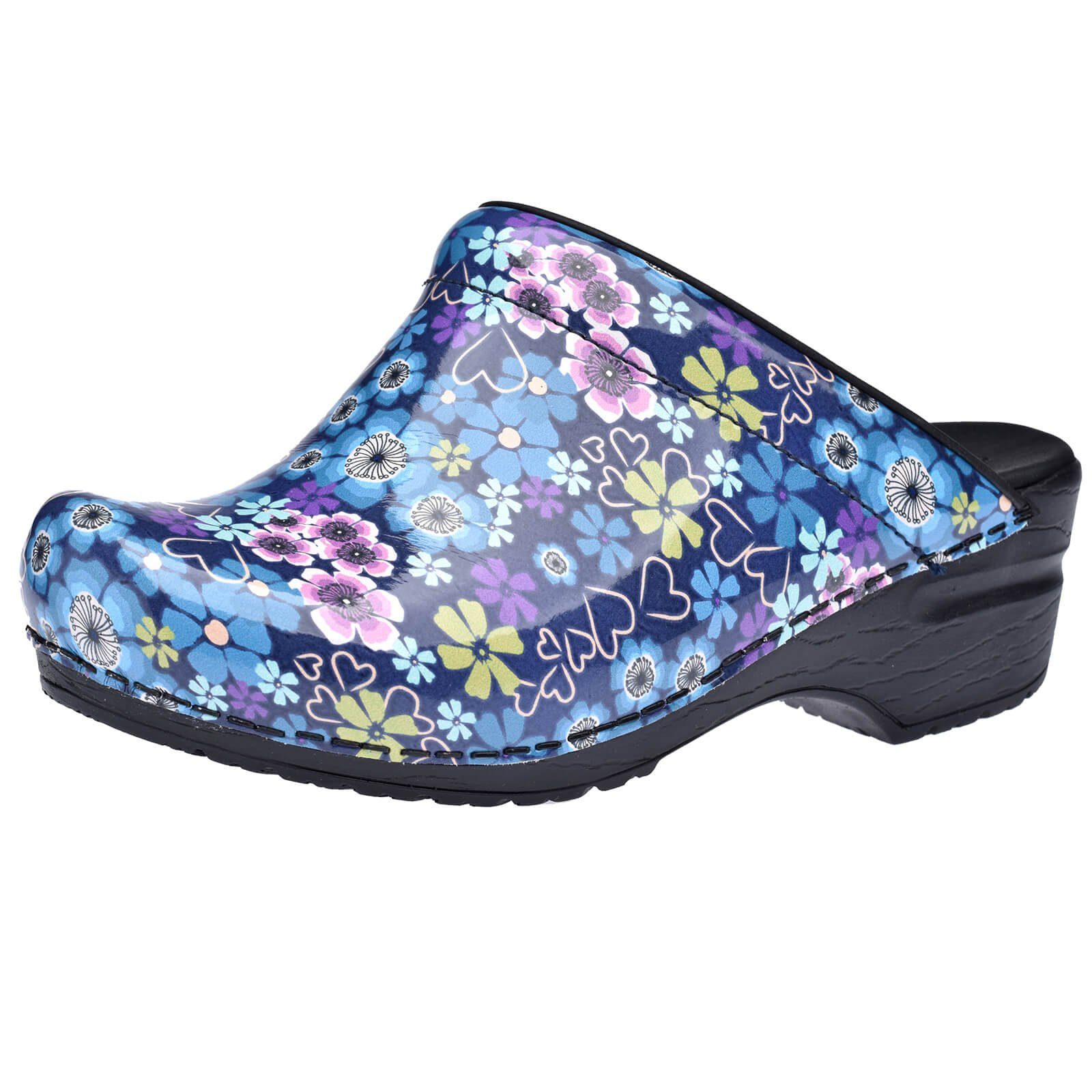 Original-Isalena Open Clog Navy Sandale